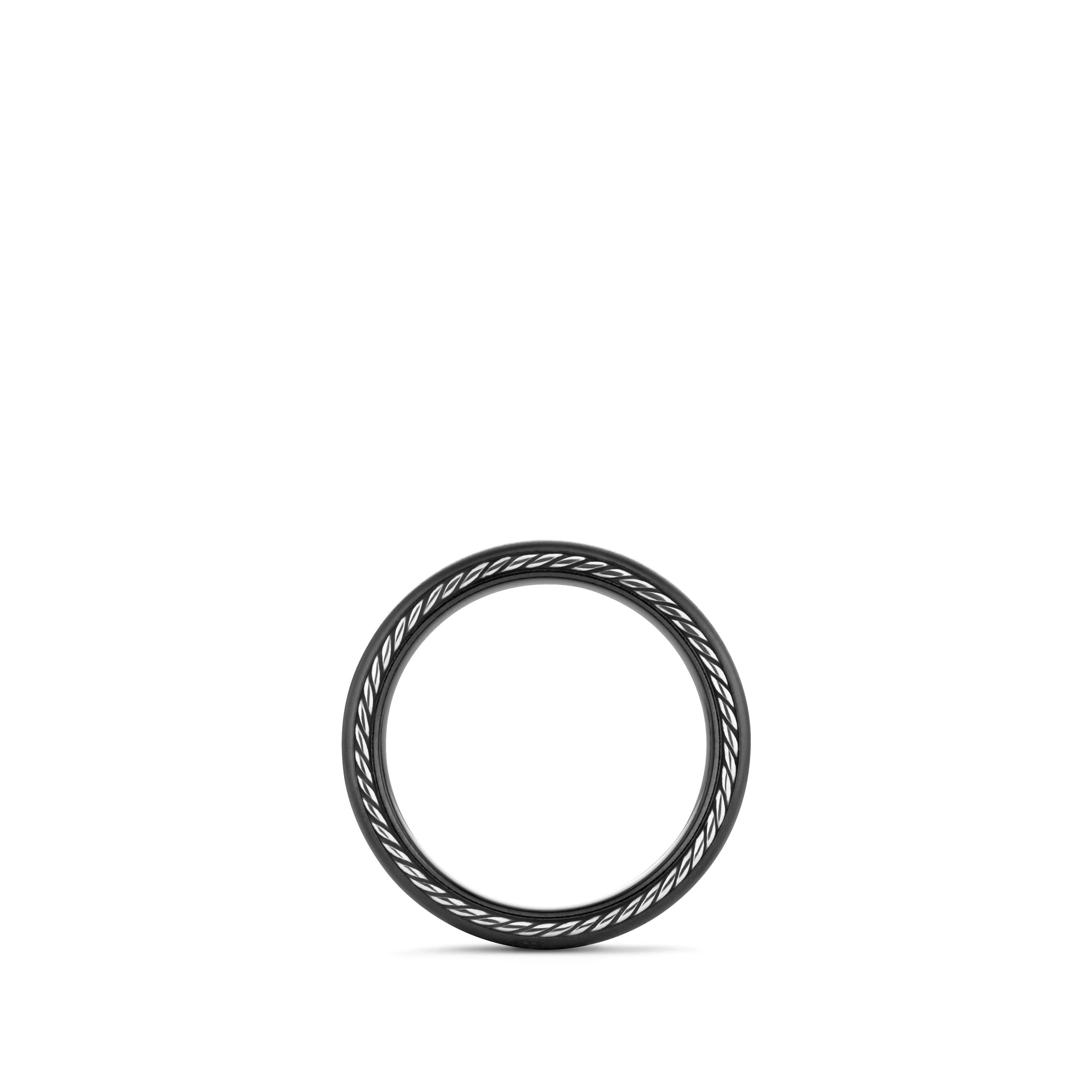David Yurman  Ring in Black Titanium - Image 2