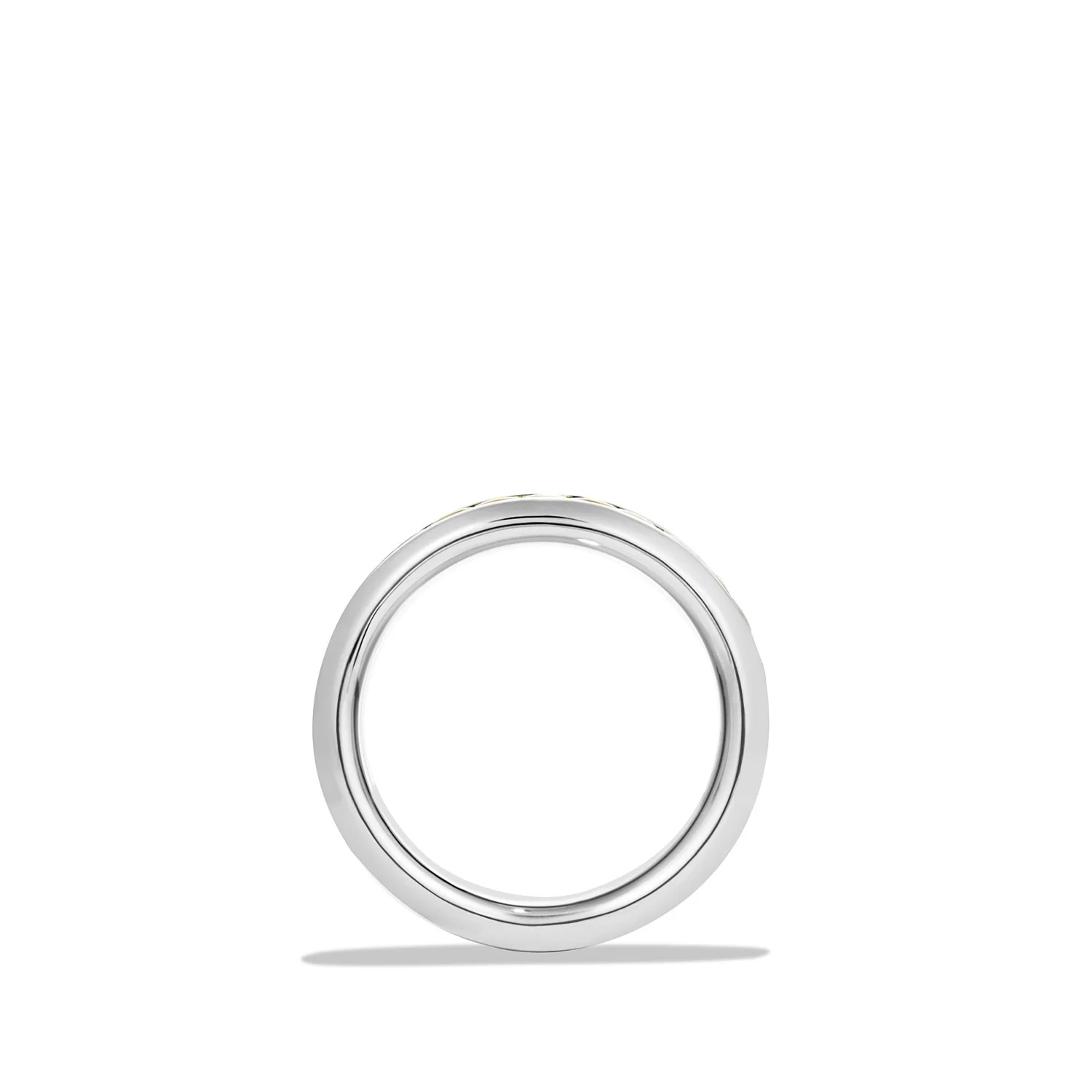 David Yurman The Waves Collection Ring in Silver and 18-Karat Yellow Gold - Image 2