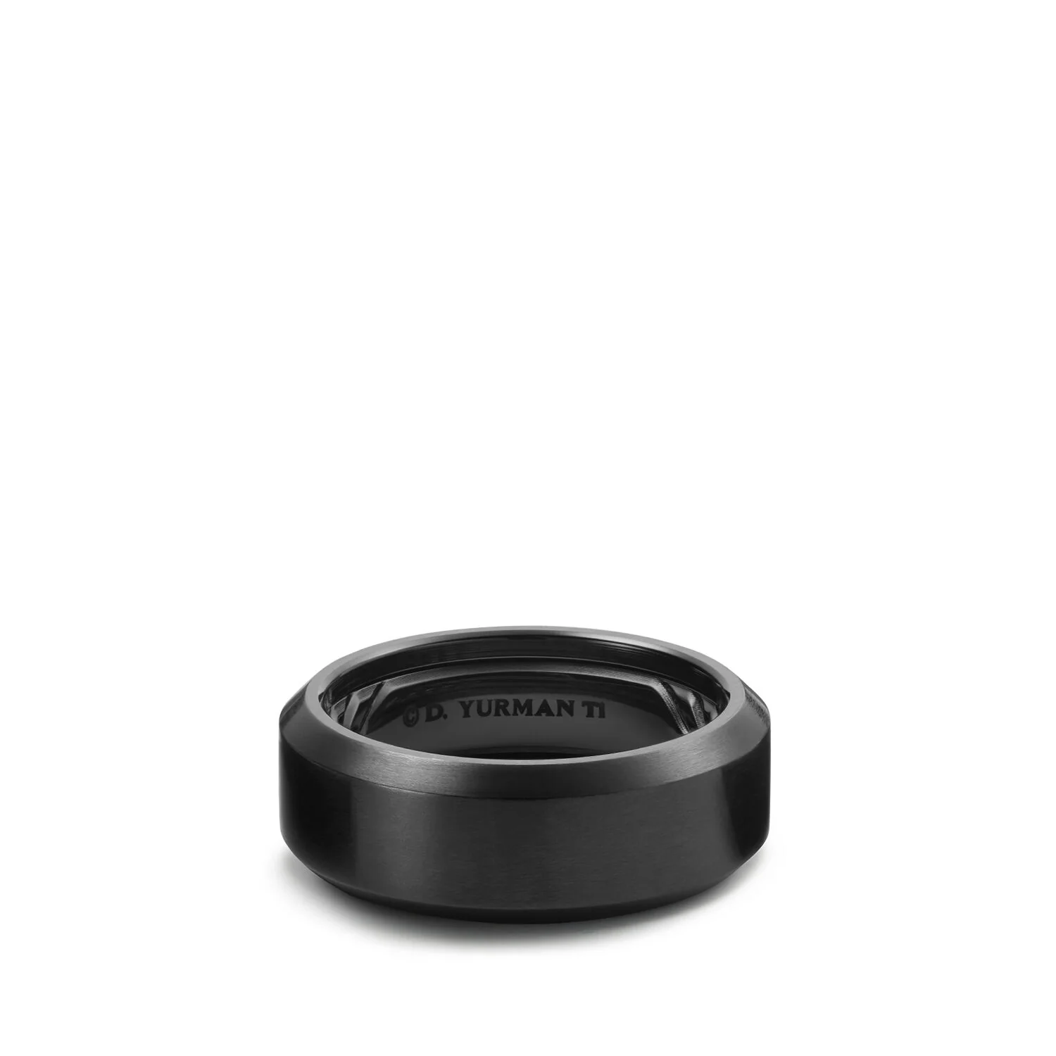 David Yurman The Wedding Collection Ring in Black Titanium