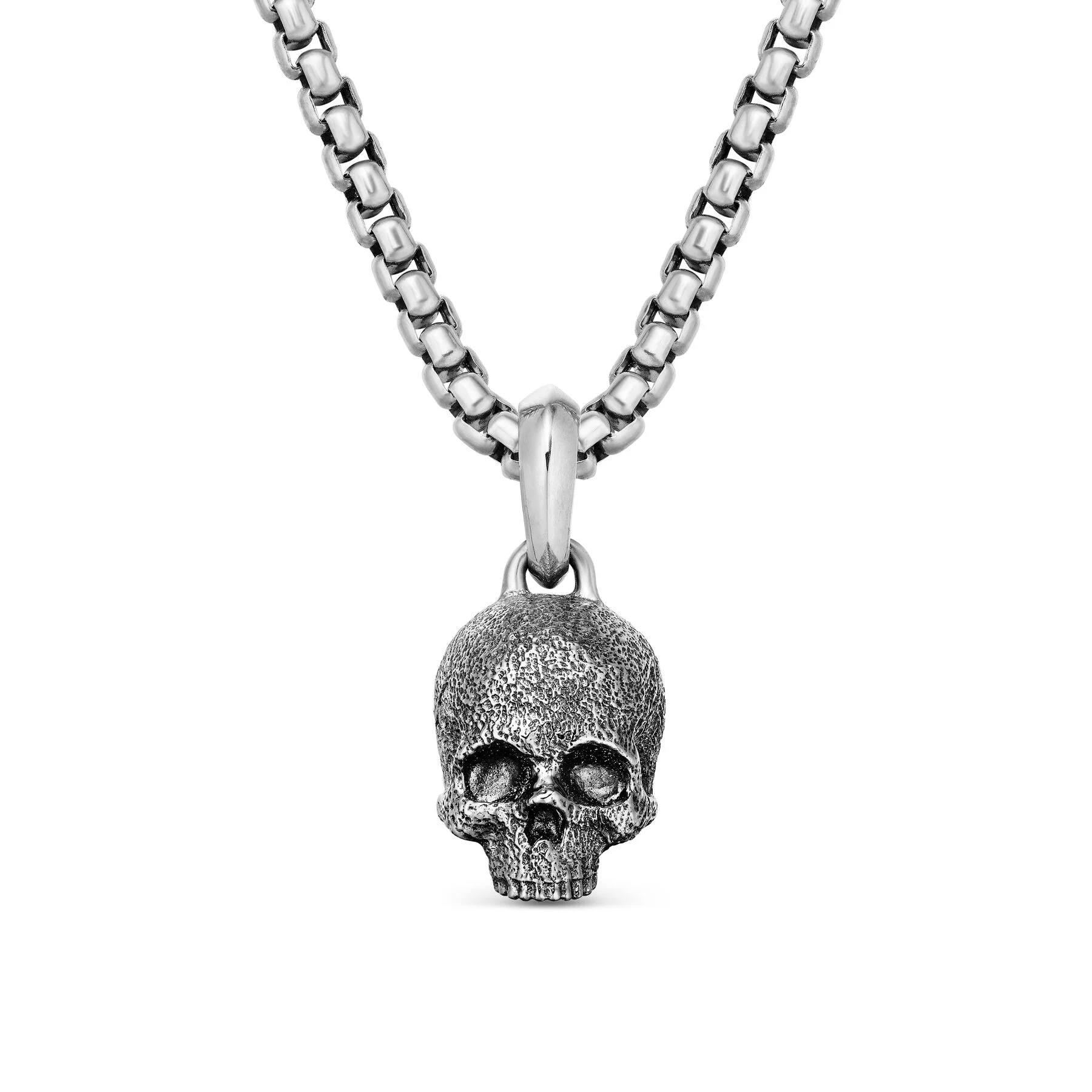 David Yurman The Memento Mori Collection Pendant in Sterling Silver