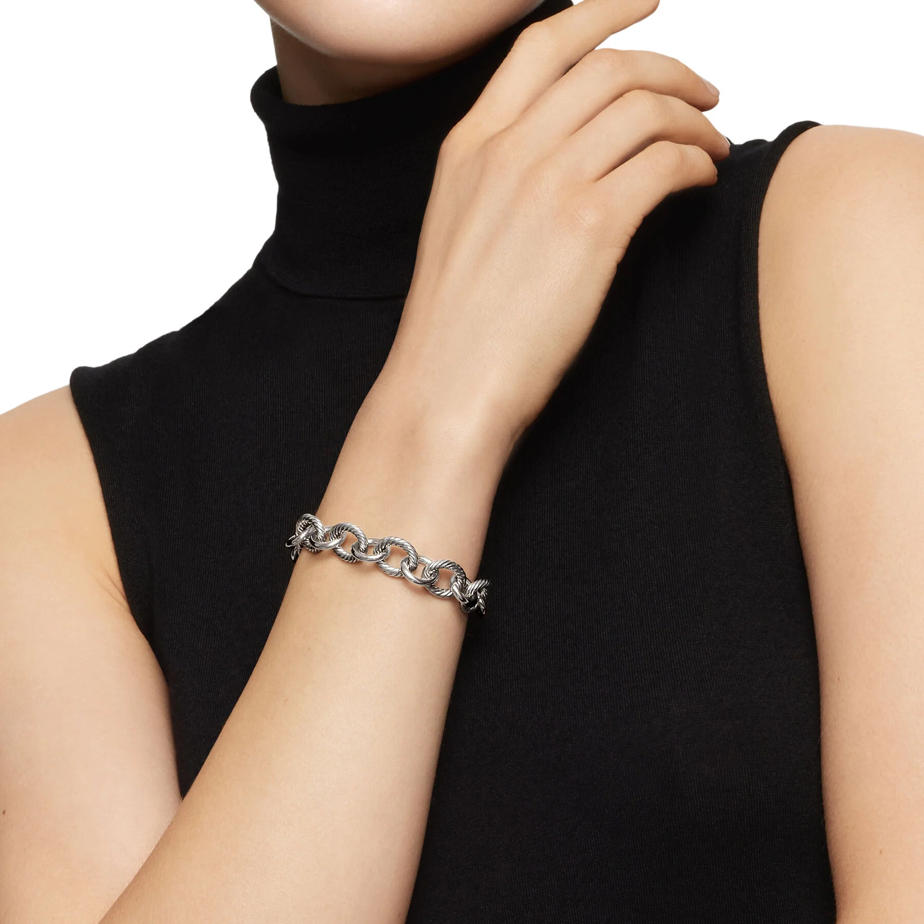 David Yurman The Chain Collection Bracelet in Sterling Silver - Image 5