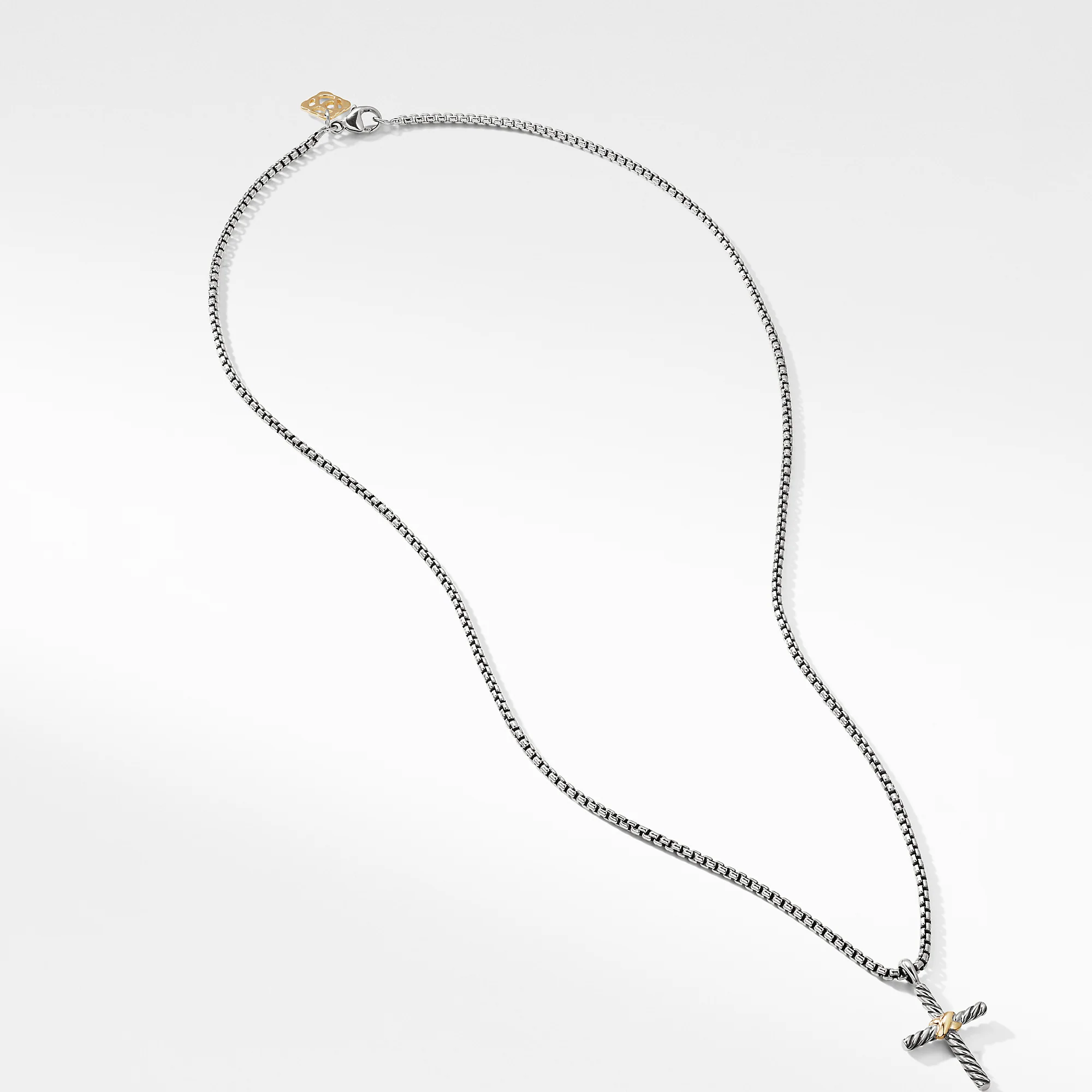 David Yurman The X Collection Necklaces & Pendant in Silver and 14-Karat Yellow Gold - Image 2