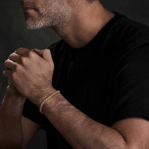 David Yurman The Chain Collection Bracelet in 18-Karat Yellow Gold - Image 3