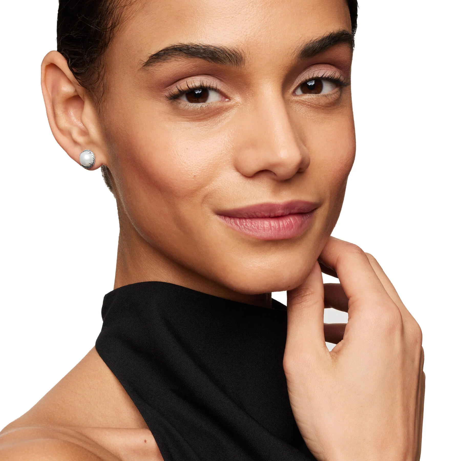 David Yurman The Ch&acirc;telaine® Collection Earring in Sterling Silver - Image 5