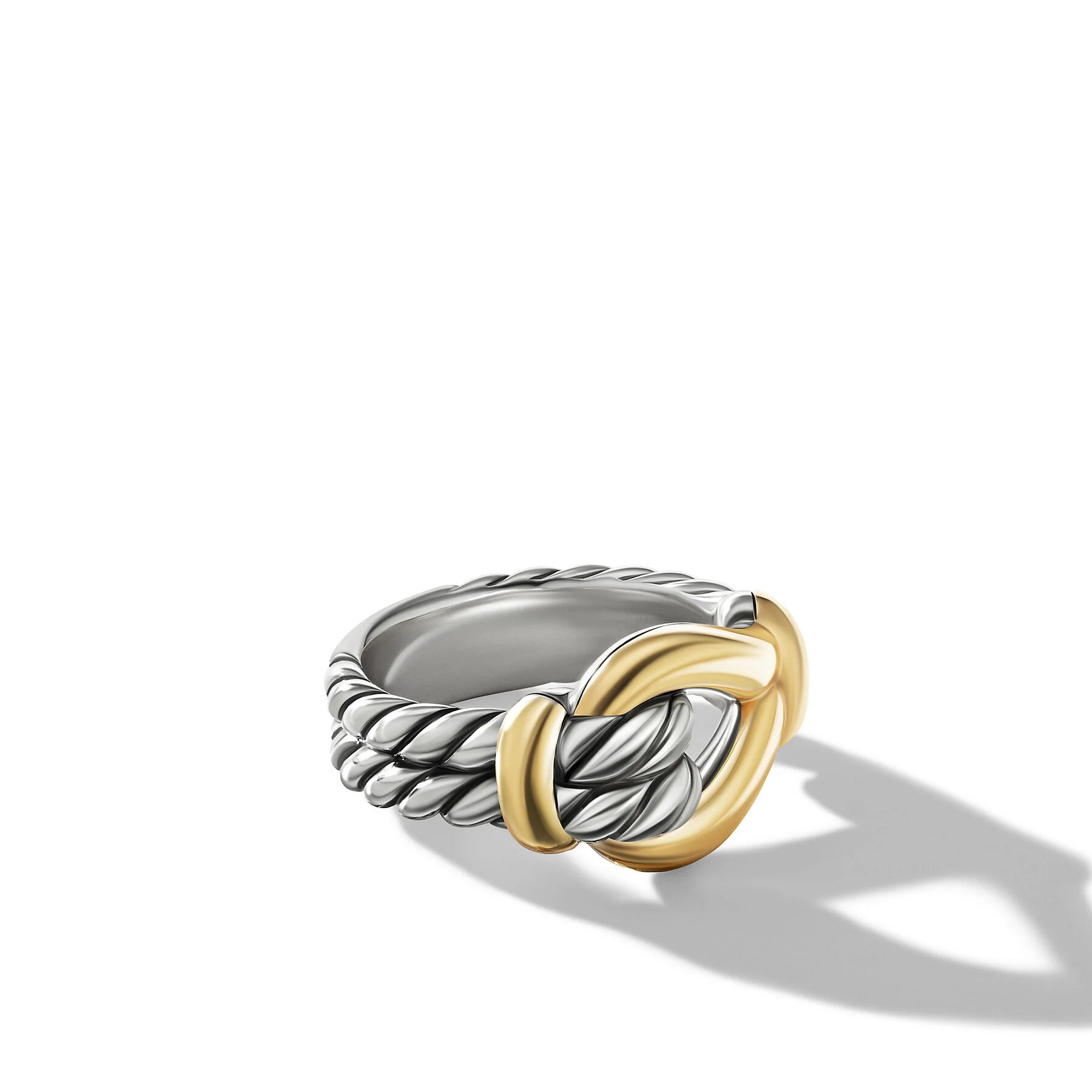 David Yurman The Cable Collection® Bracelet in Silver and 18-Karat Yellow Gold - Image 4