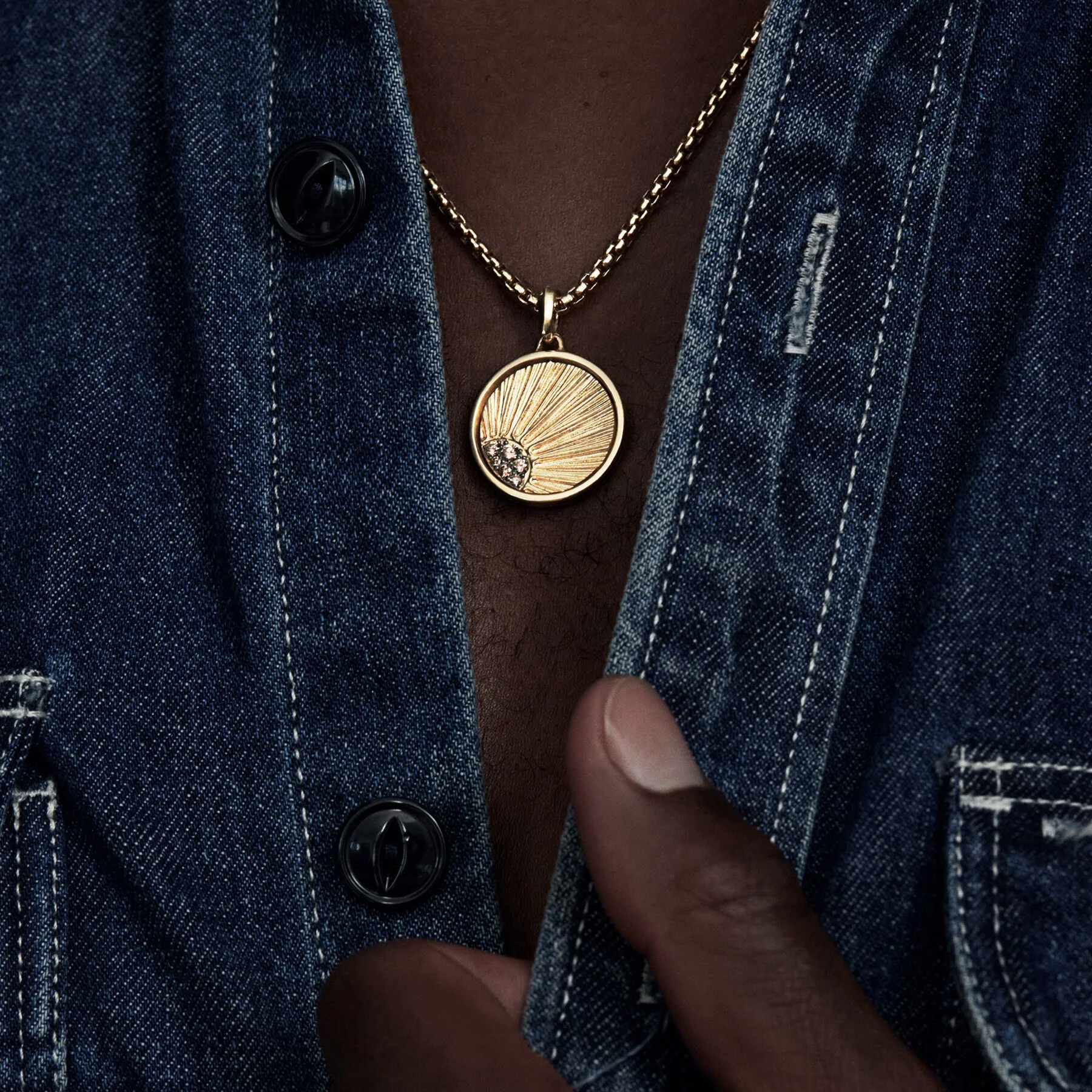 David Yurman The Chain Collection Necklaces & Pendant in 18-Karat Yellow Gold - Image 8