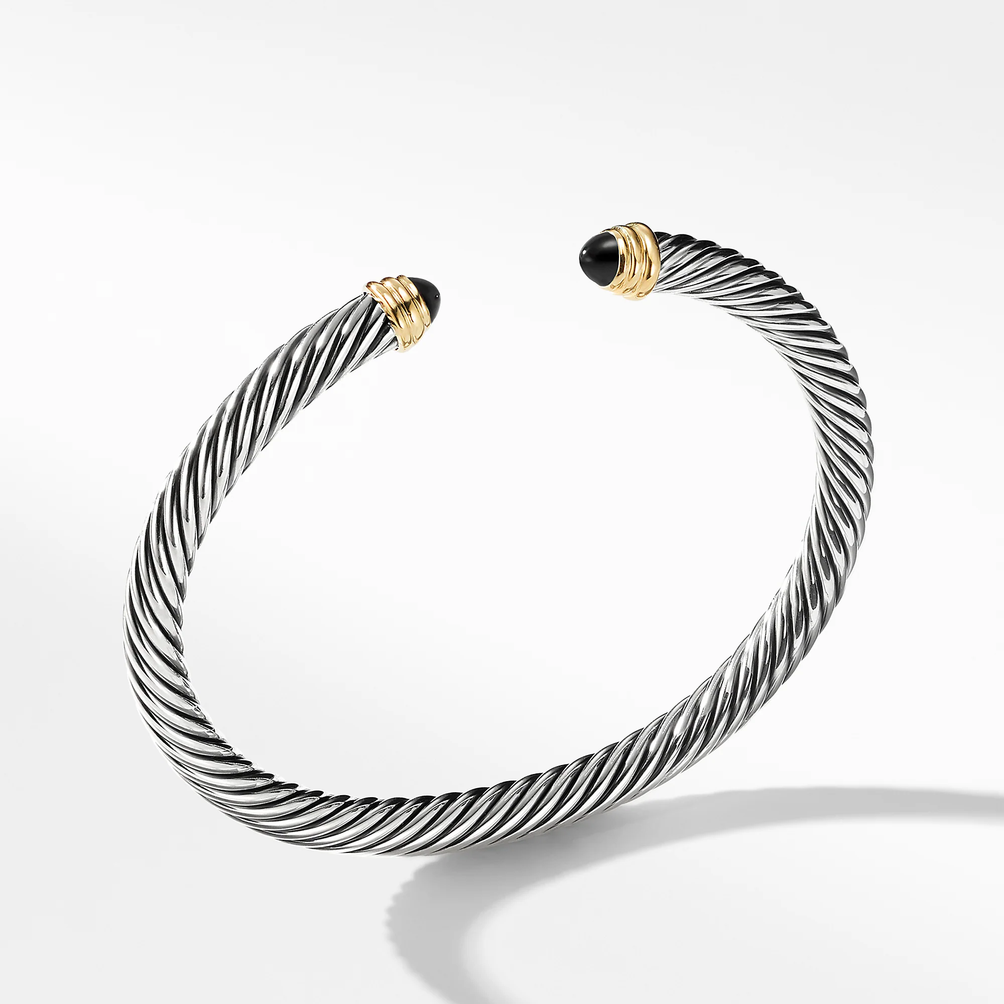 David Yurman Bracelet in Silver and 14-Karat Yellow Gold