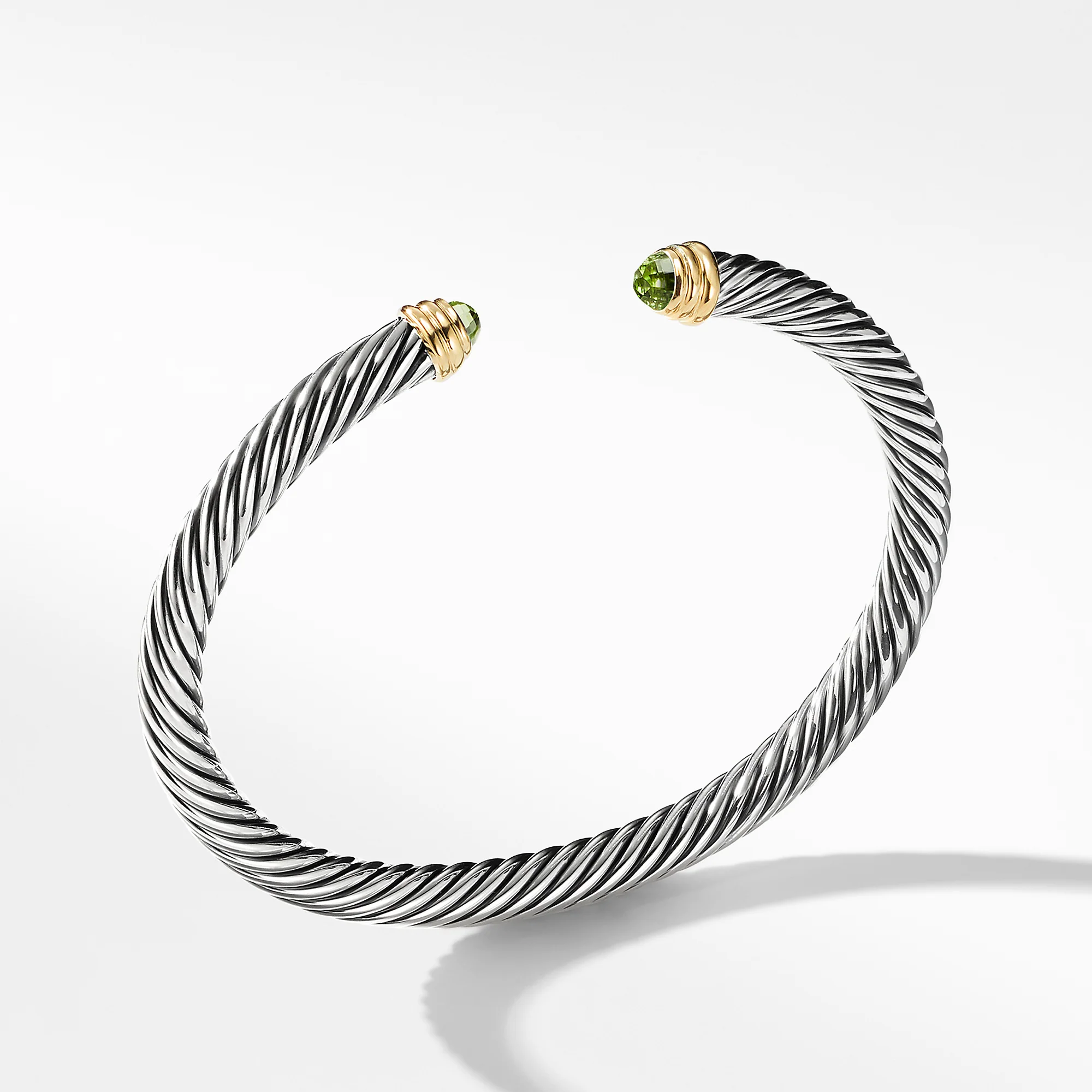David Yurman Bracelet in Silver and 14-Karat Yellow Gold