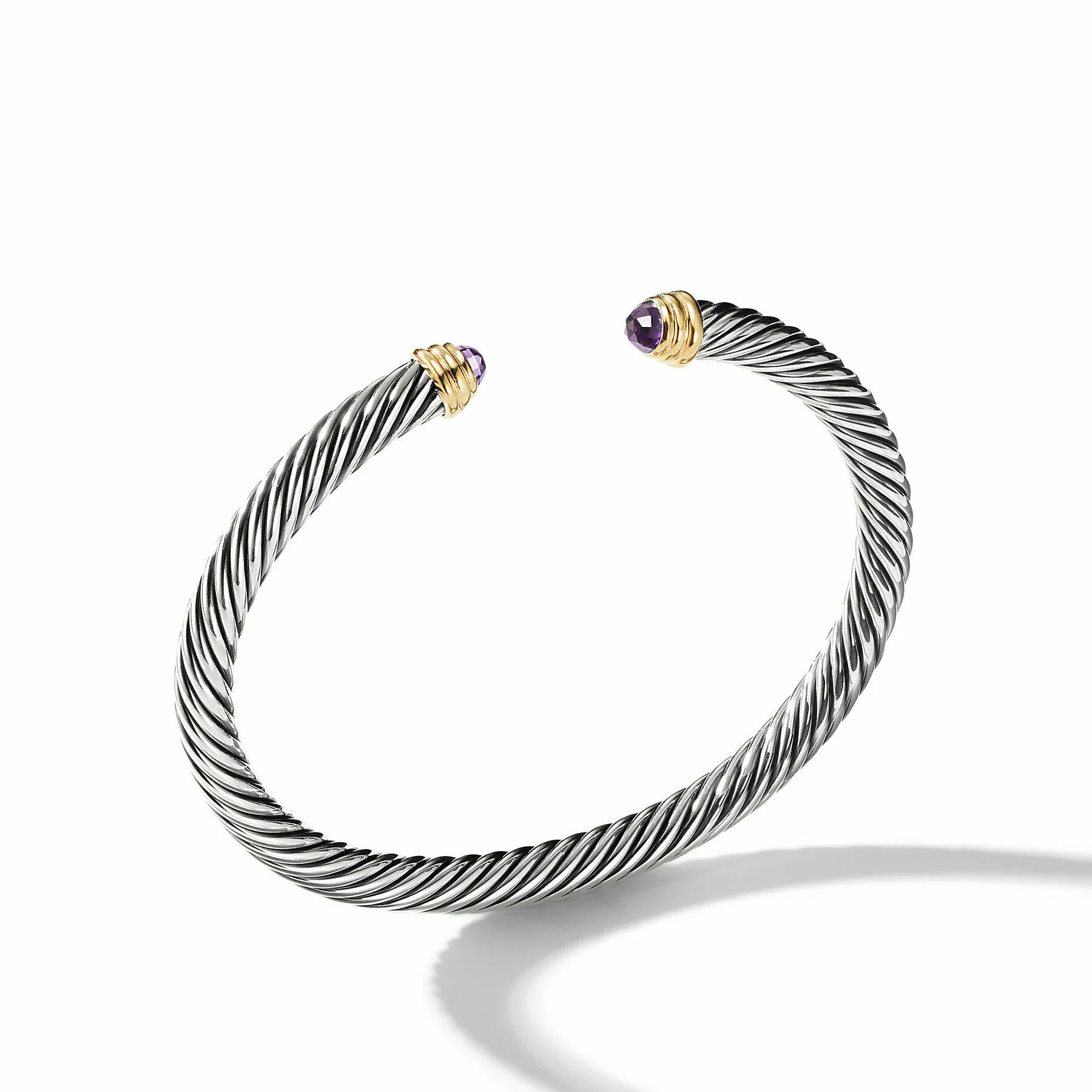 David Yurman  Bracelet in Silver and 14-Karat Yellow Gold