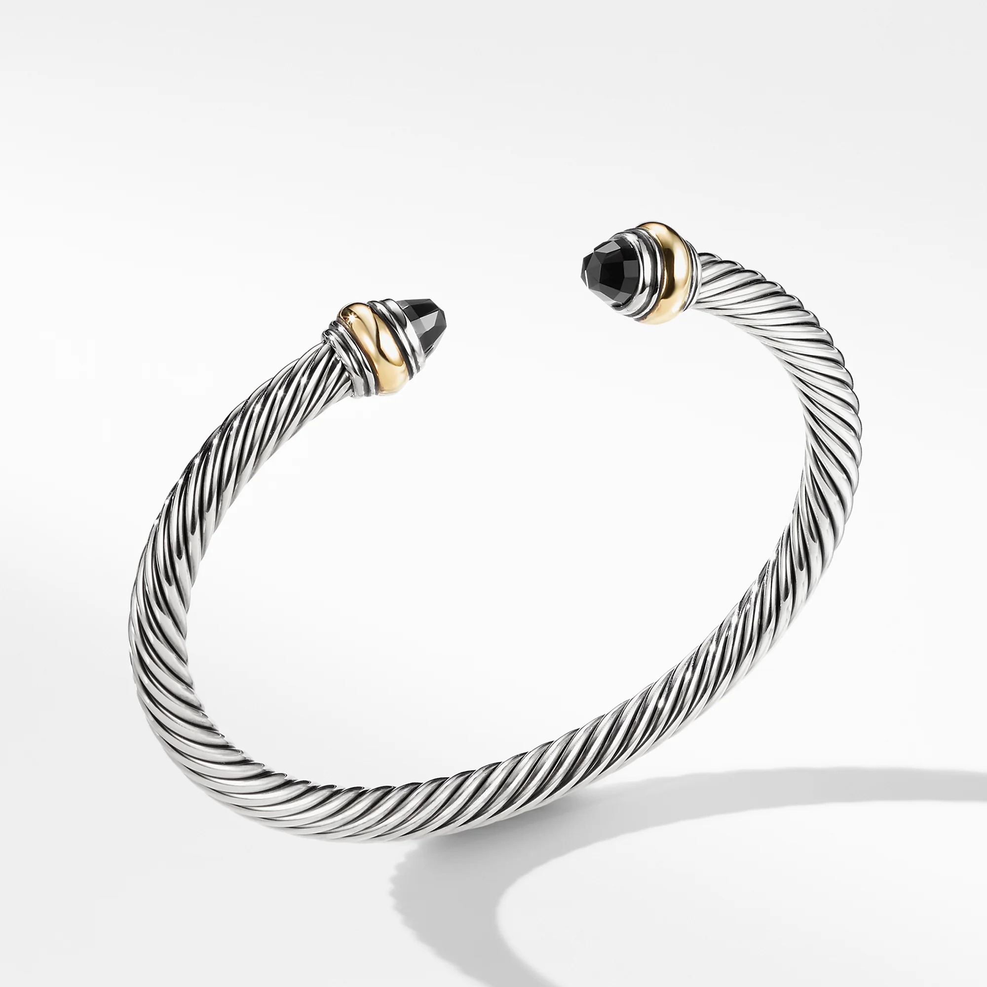 David Yurman Bracelet in Silver and 14-Karat Yellow Gold