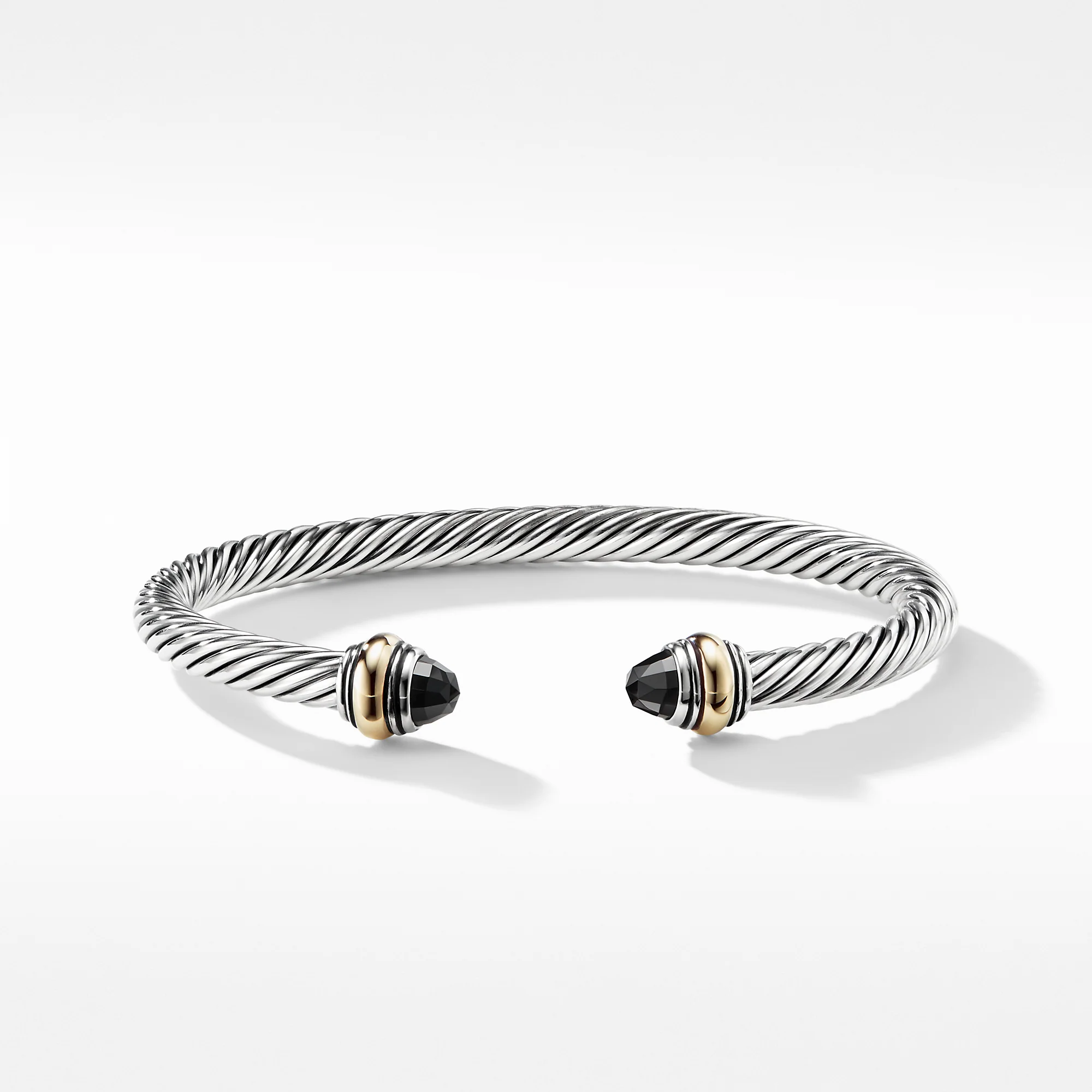 David Yurman Bracelet in Silver and 14-Karat Yellow Gold - Image 2