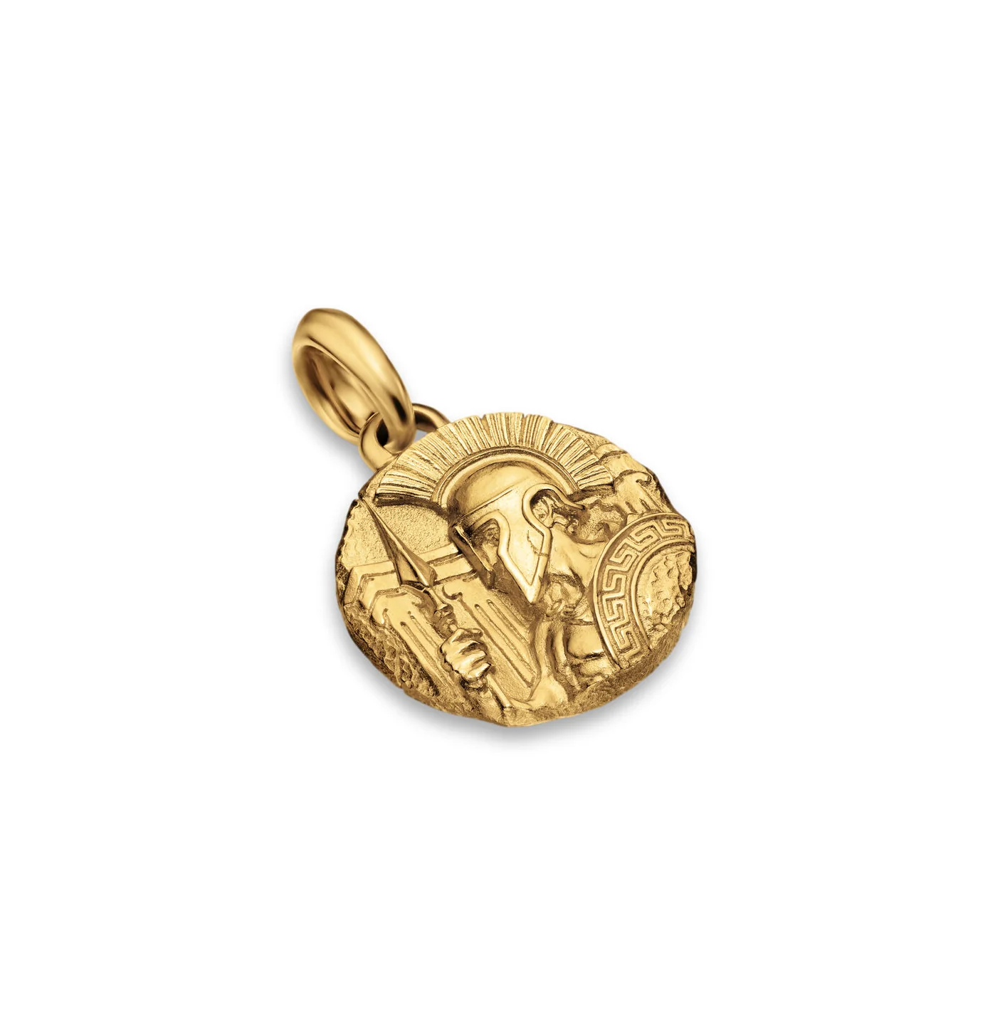 Ares Amulet in 18K Yellow Gold, 23.8mm