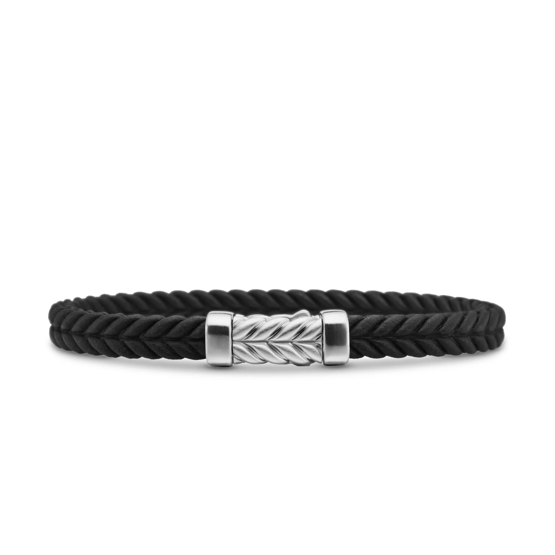 David Yurman The Chevron Collection Bracelet in Sterling Silver