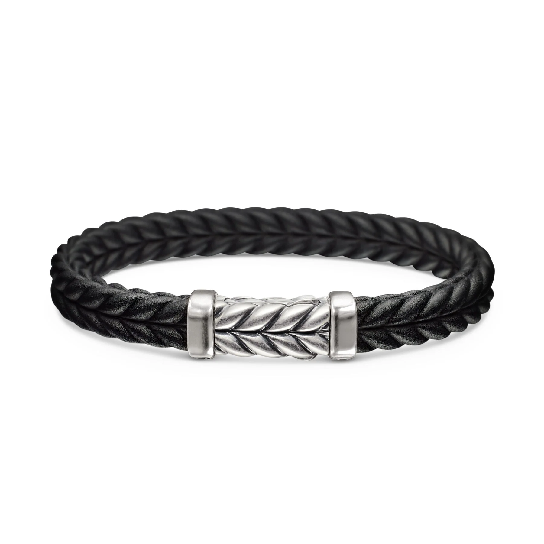 David Yurman The Chevron Collection Bracelet in Sterling Silver - Image 3