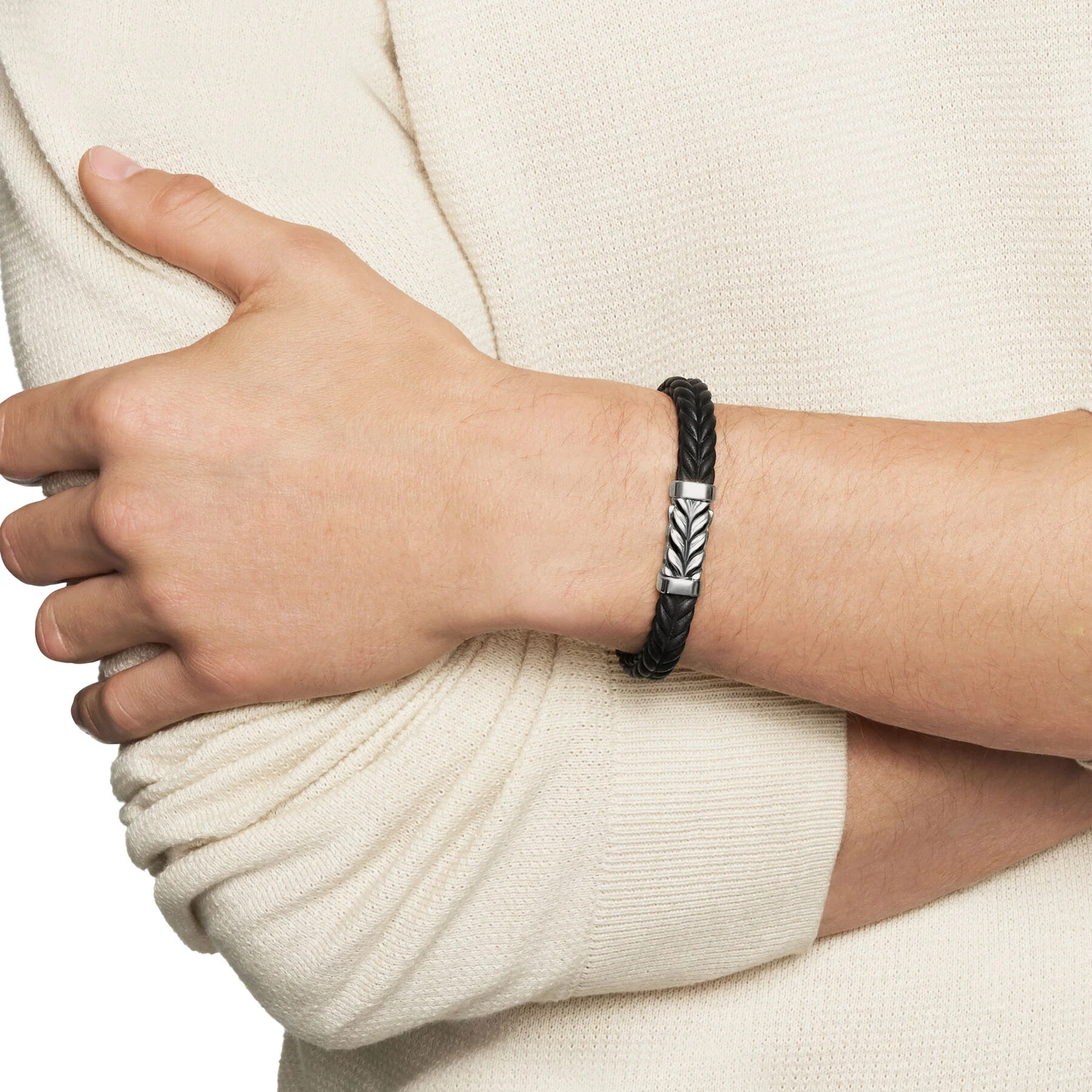 David Yurman The Chevron Collection Bracelet in Sterling Silver - Image 5