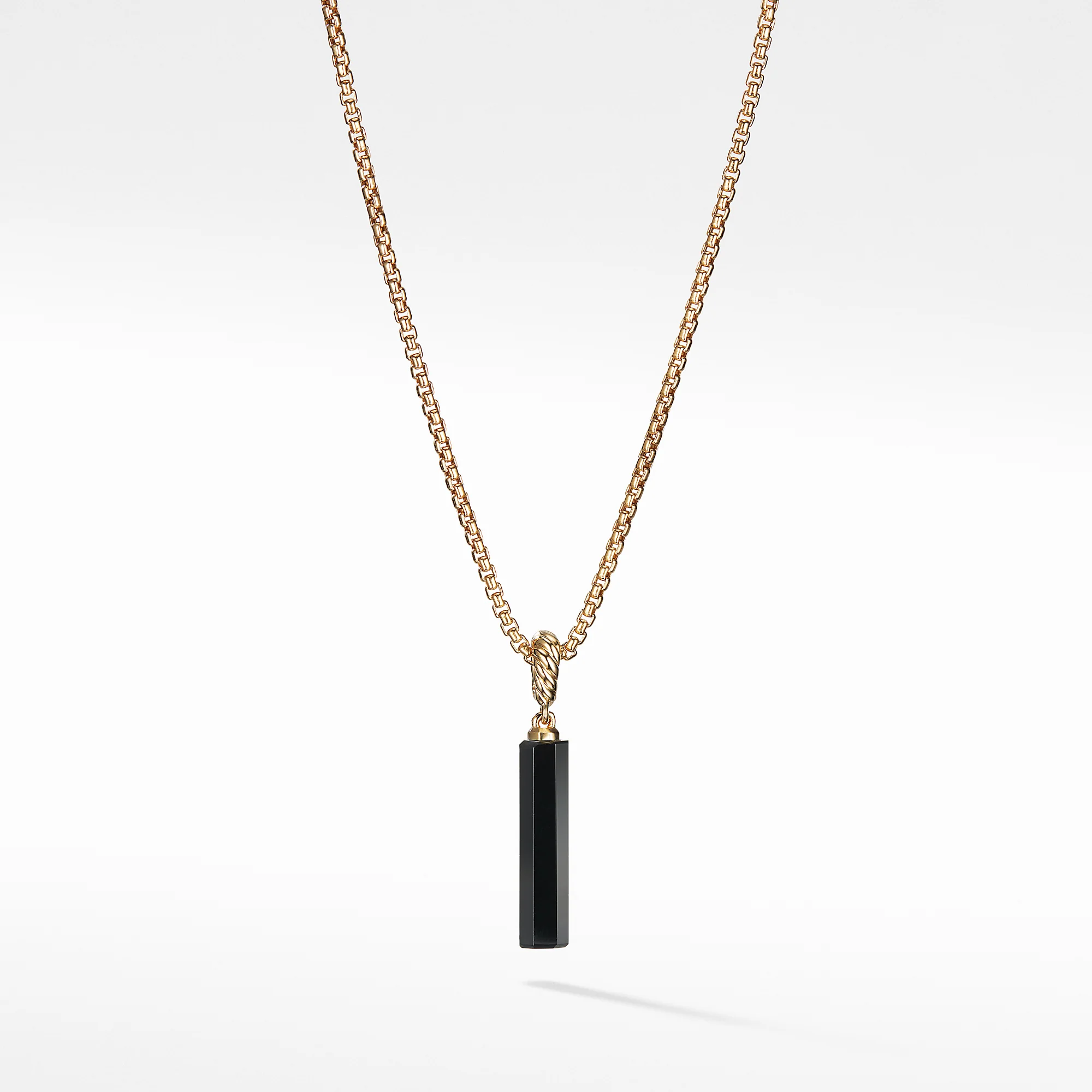 Barrels Charm in Black Onyx with 18K Gold - Image 2