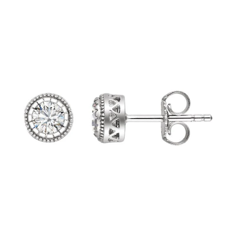 Sabel Collection Birthstone Stud Earrings - Image 11