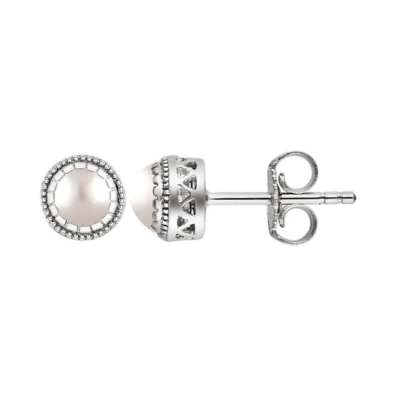 Sabel Collection Birthstone Stud Earrings - Image 5