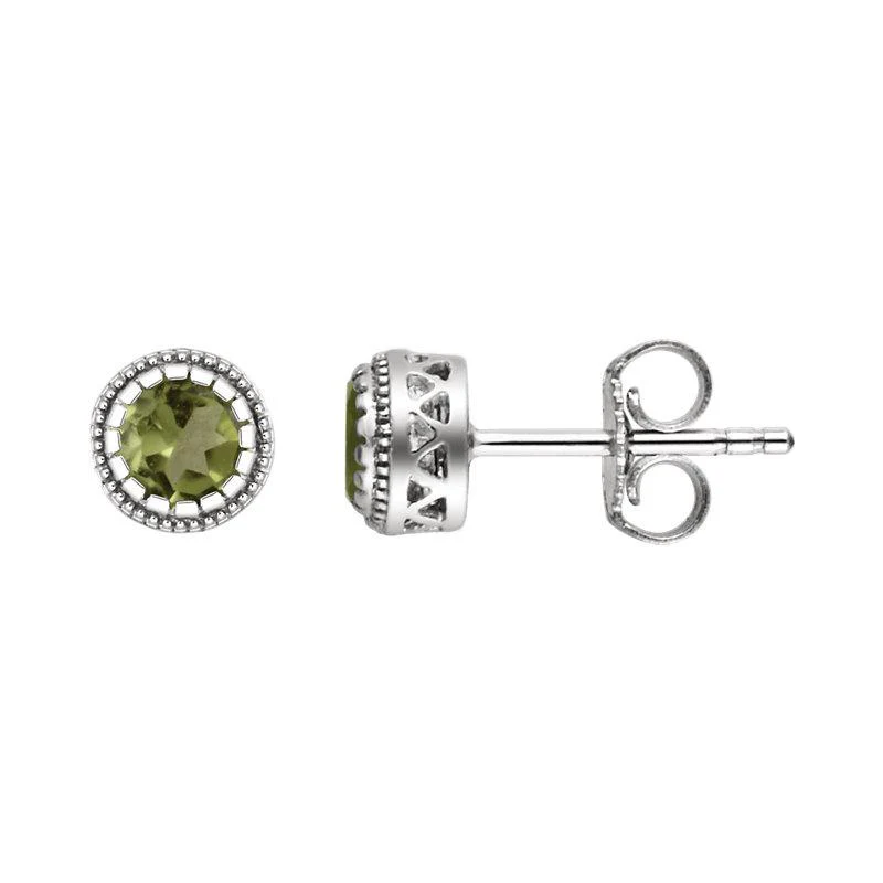 Sabel Collection Birthstone Stud Earrings - Image 6