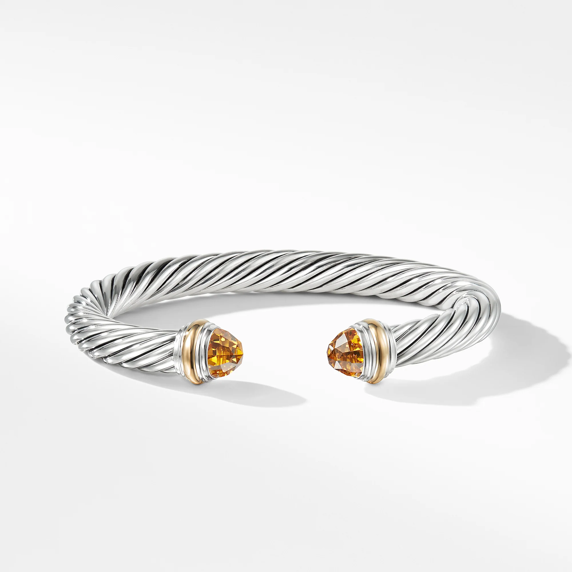 Bracelet with Citrine and 14K Gold, Size Medium - Image 2