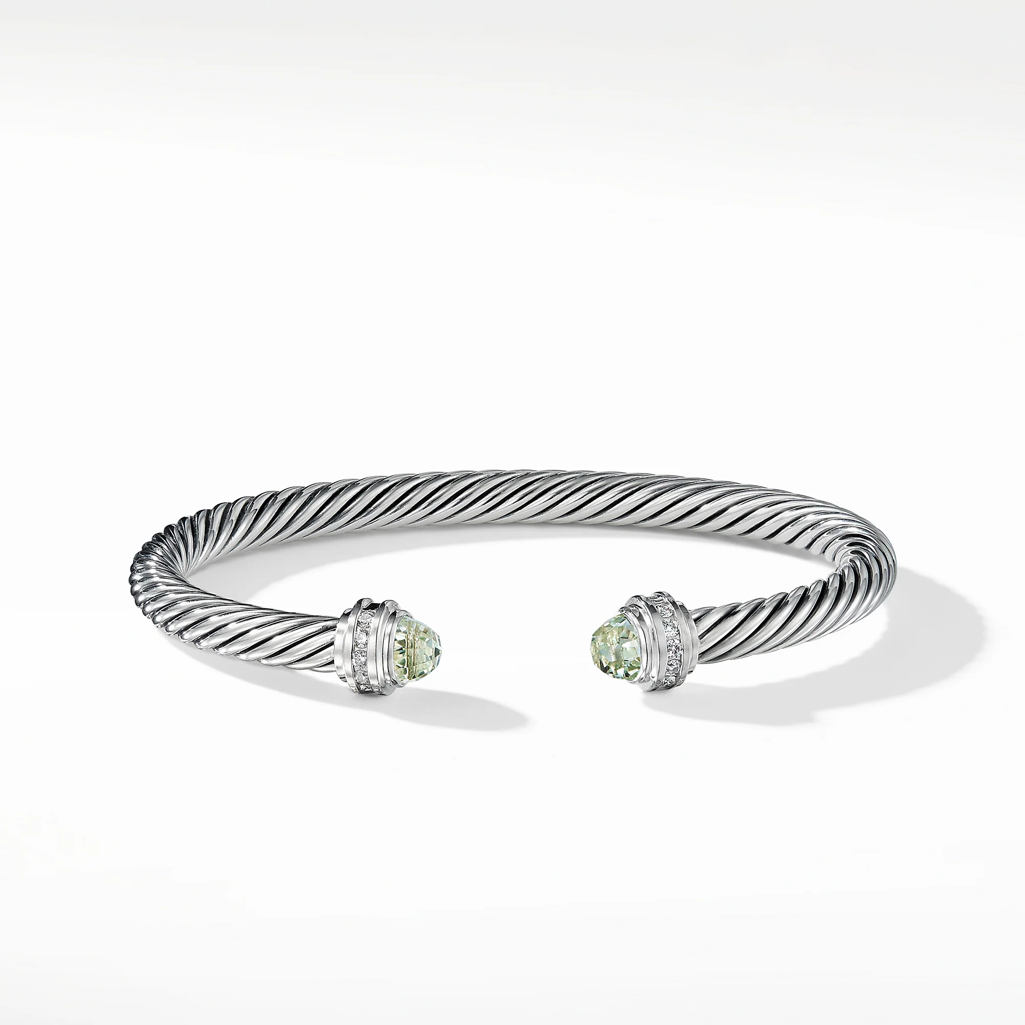 Bracelet with Prasiolite and Diamonds - Image 2