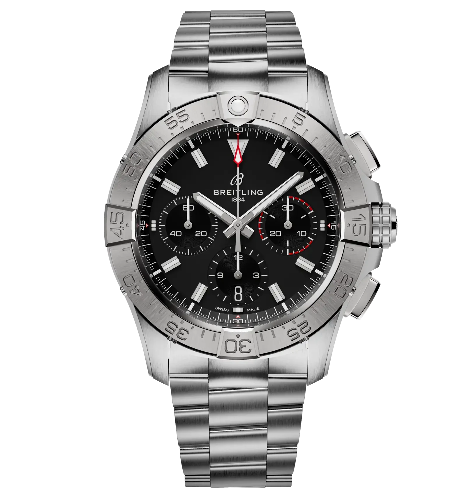 Breitling Avenger B01 Chronograph 42 Watch with Black Dial