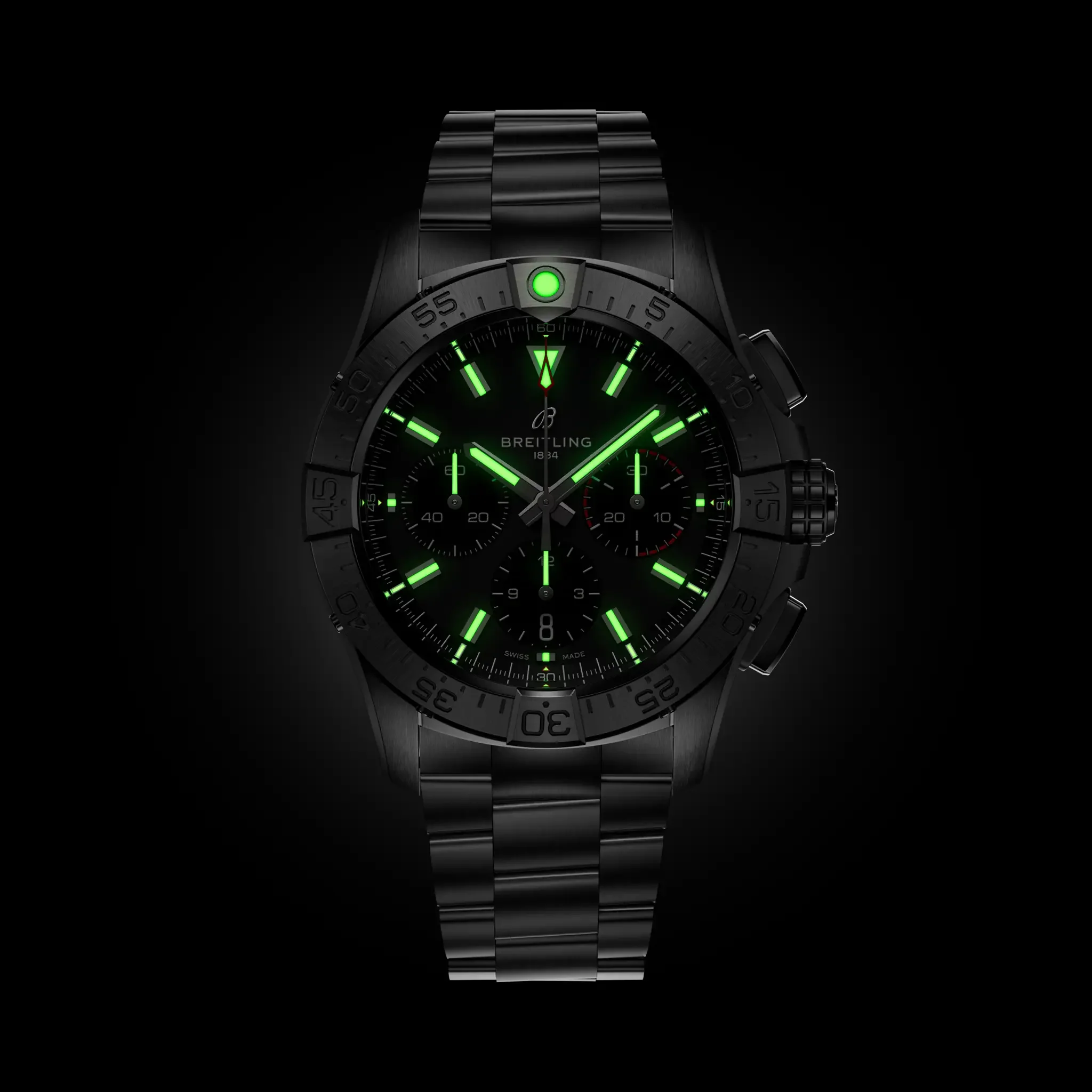 Breitling Avenger B01 Chronograph 42 Watch with Black Dial - Image 3