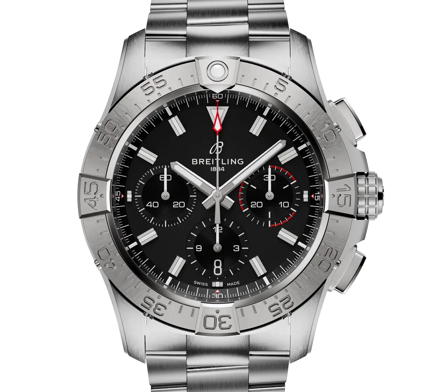 Breitling Avenger B01 Chronograph 42 Watch with Black Dial - Image 4