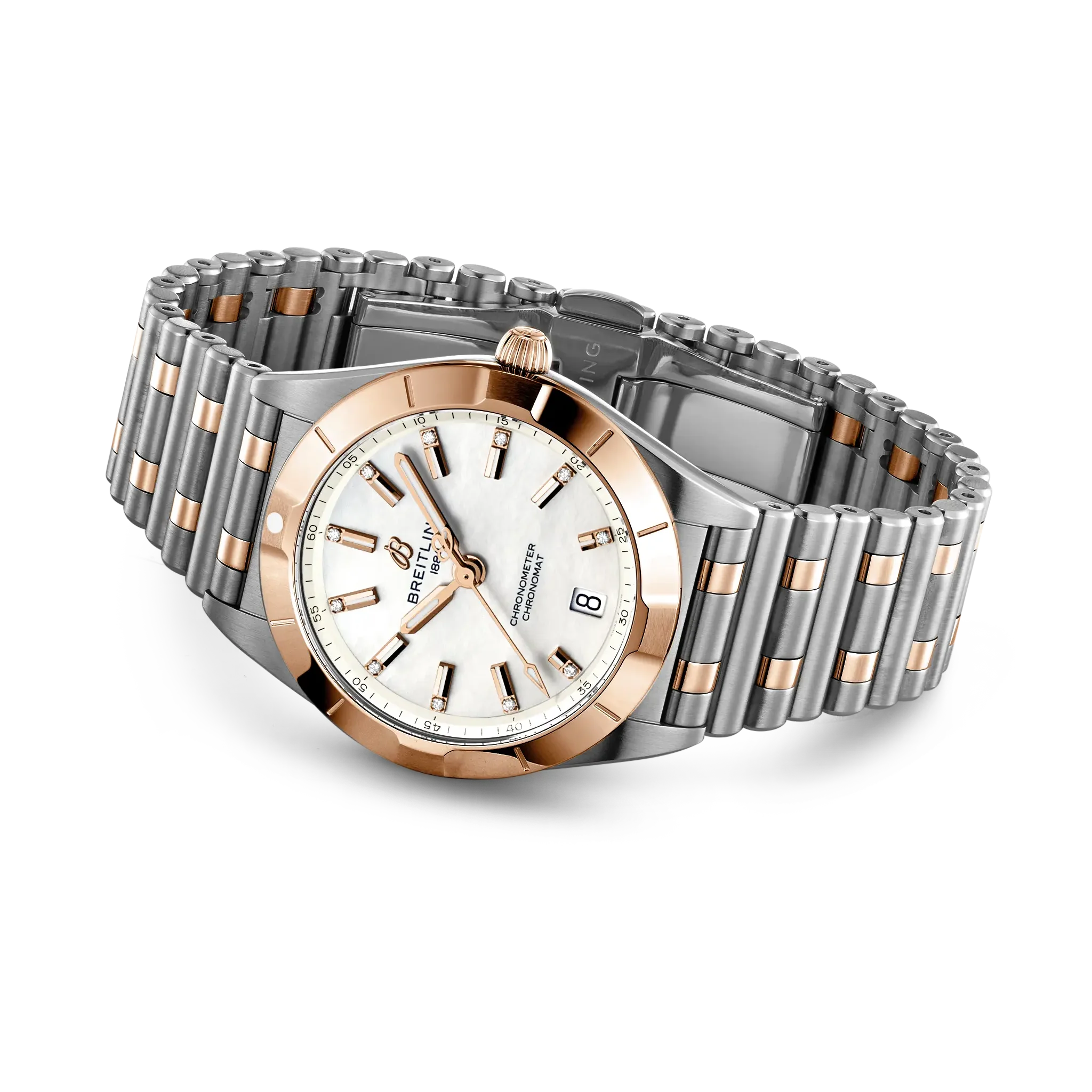 Breitling Chronomat 32 Watch with Diamonds - Image 4