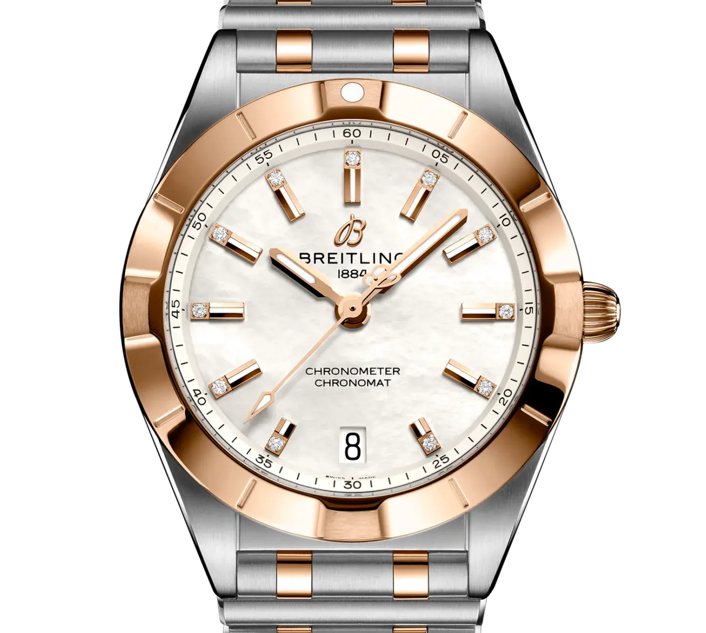 Breitling Chronomat 32 Watch with Diamonds - Image 6
