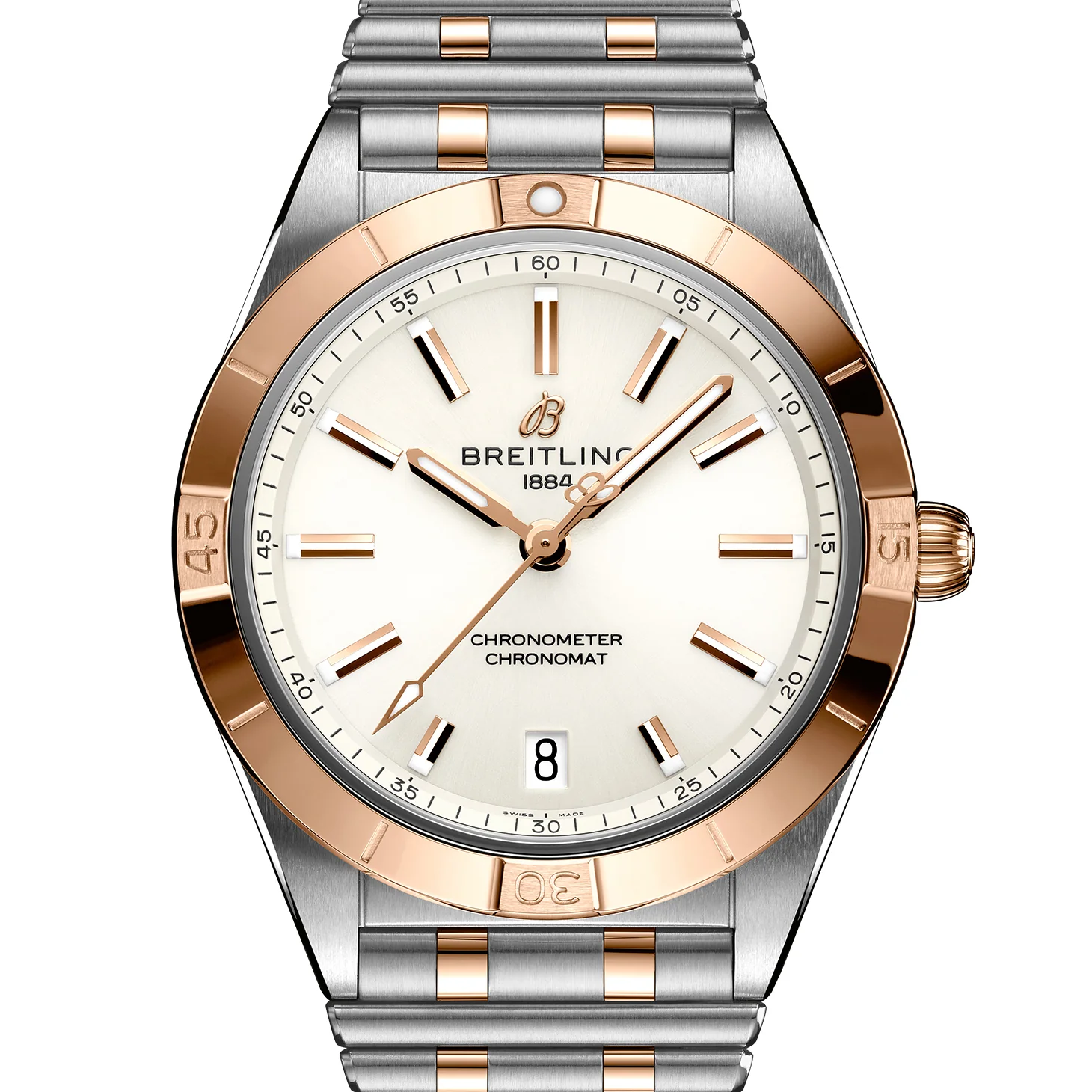 Breitling Chronomat Automatic 36 with 18K Red Gold - Image 3