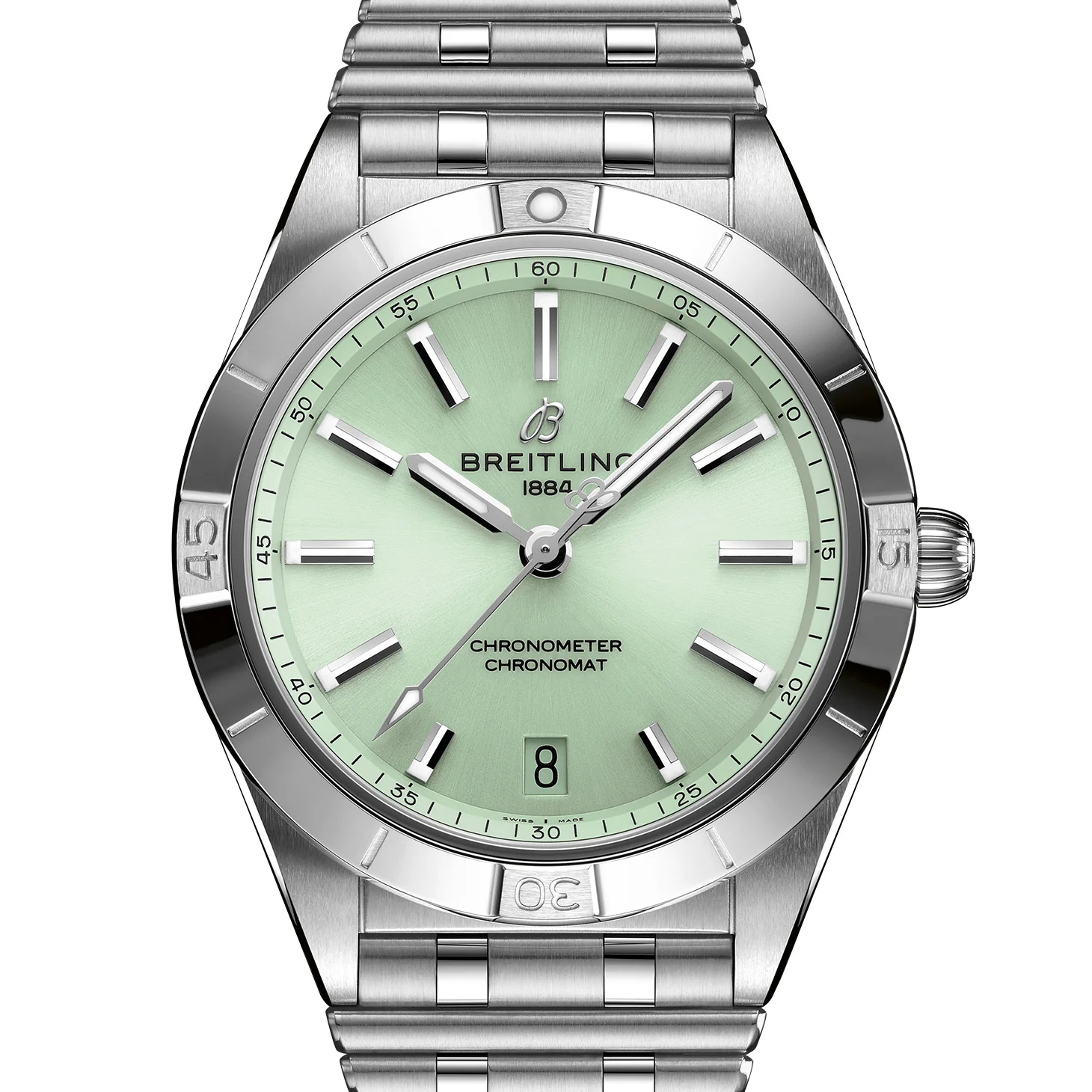 Breitling Chronomat Automatic 36 with Green Dial - Image 3