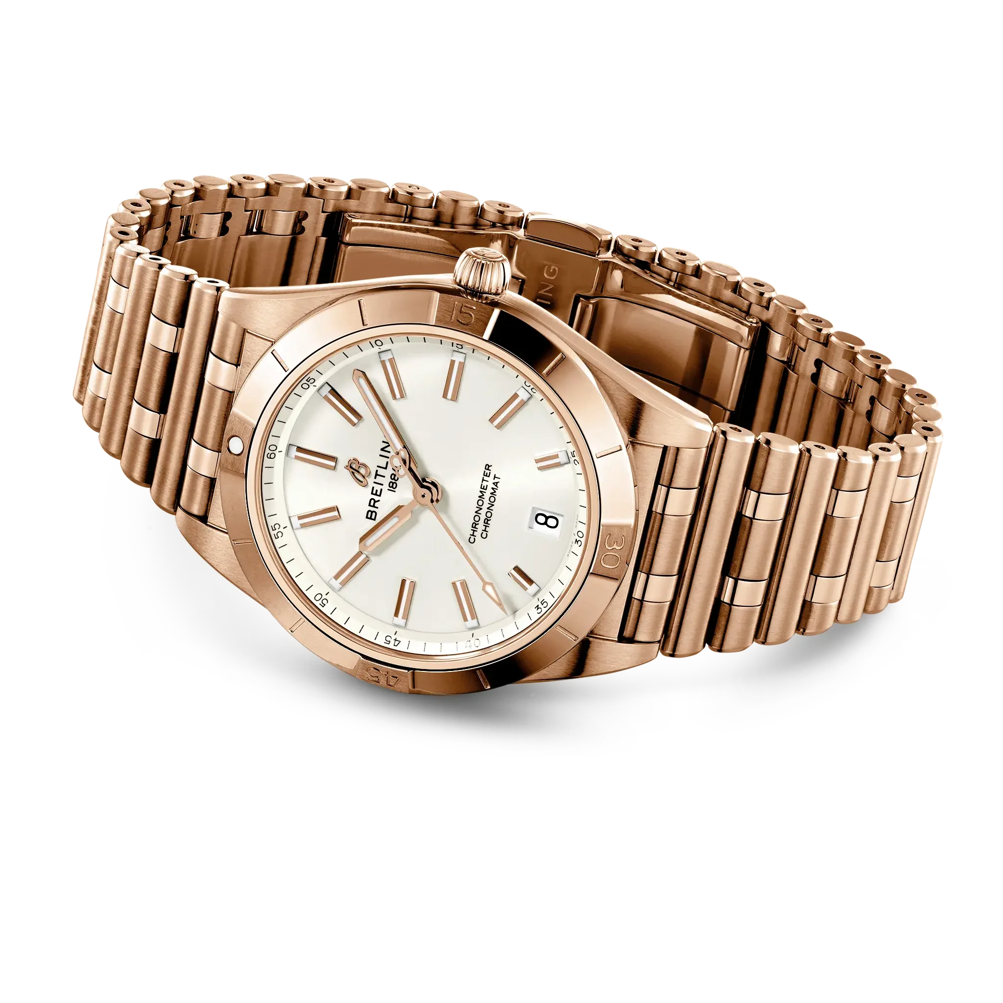 Breitling Chronomat Automatic 36 Watch with White Dial - Image 4