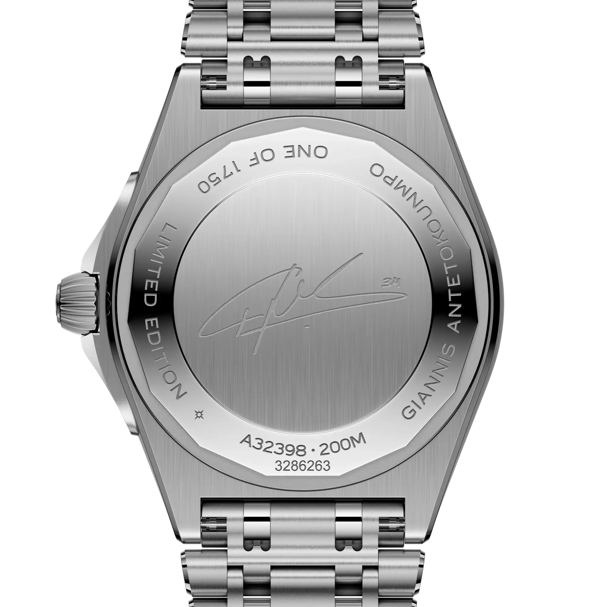 Breitling Chronomat Automatic GMT 40 Giannis Antetokounmpo Watch with Stainless Steel Bracelet - Image 4