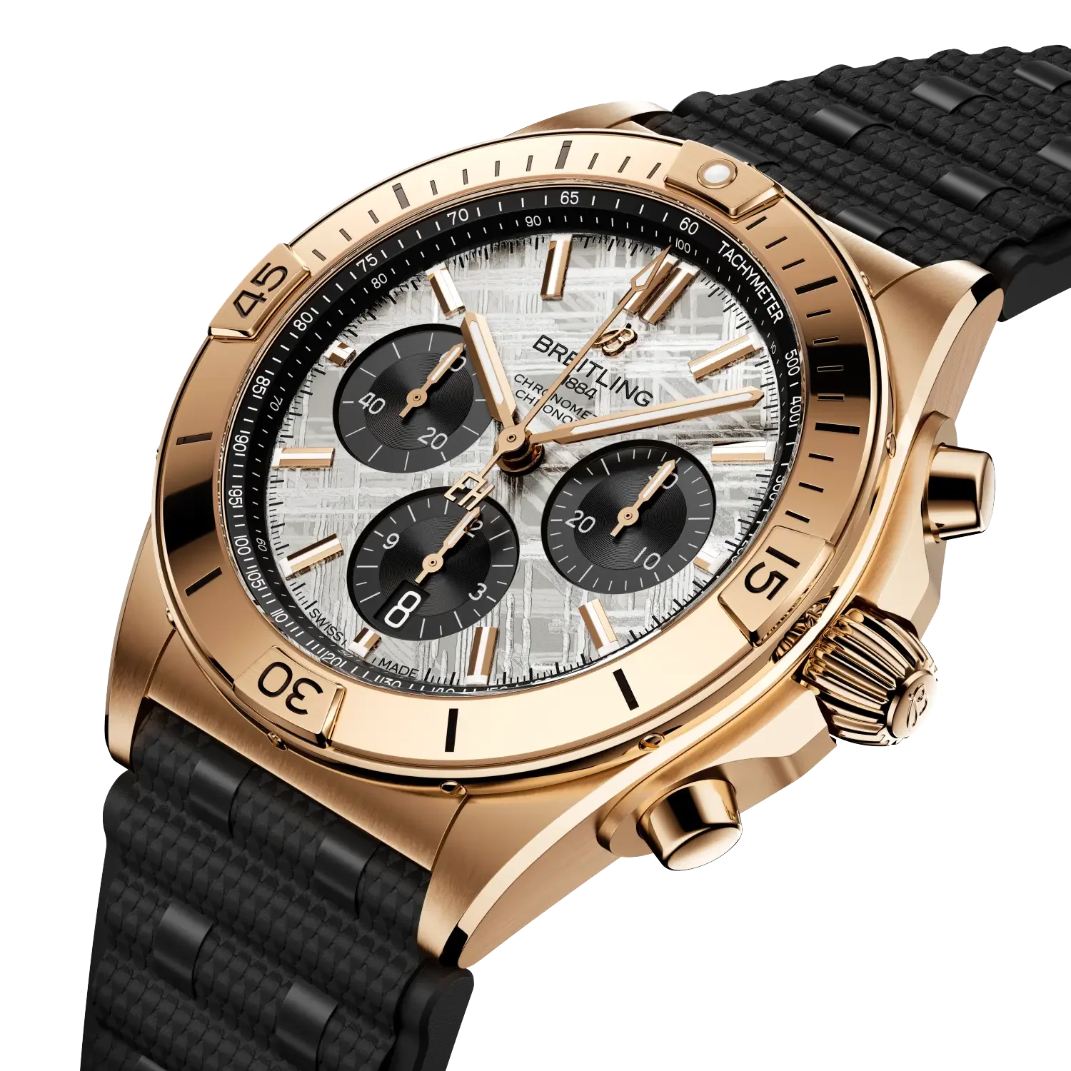 Breitling Chronomat B01 42 Erling Haaland Watch with Rubber Strap, Limited Edition - Image 2