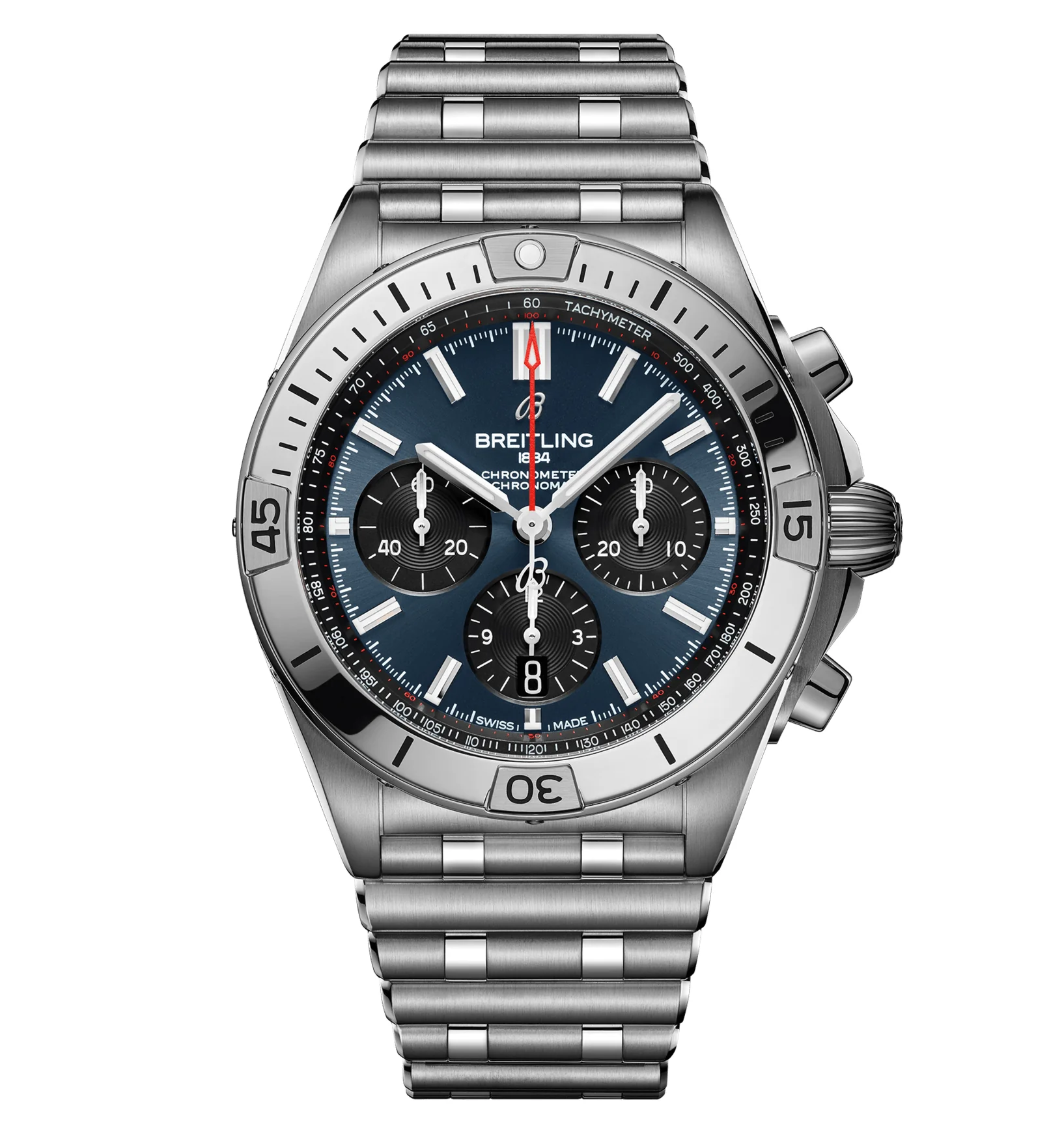 Breitling Chronomat B01 42 Steel with Blue Dial