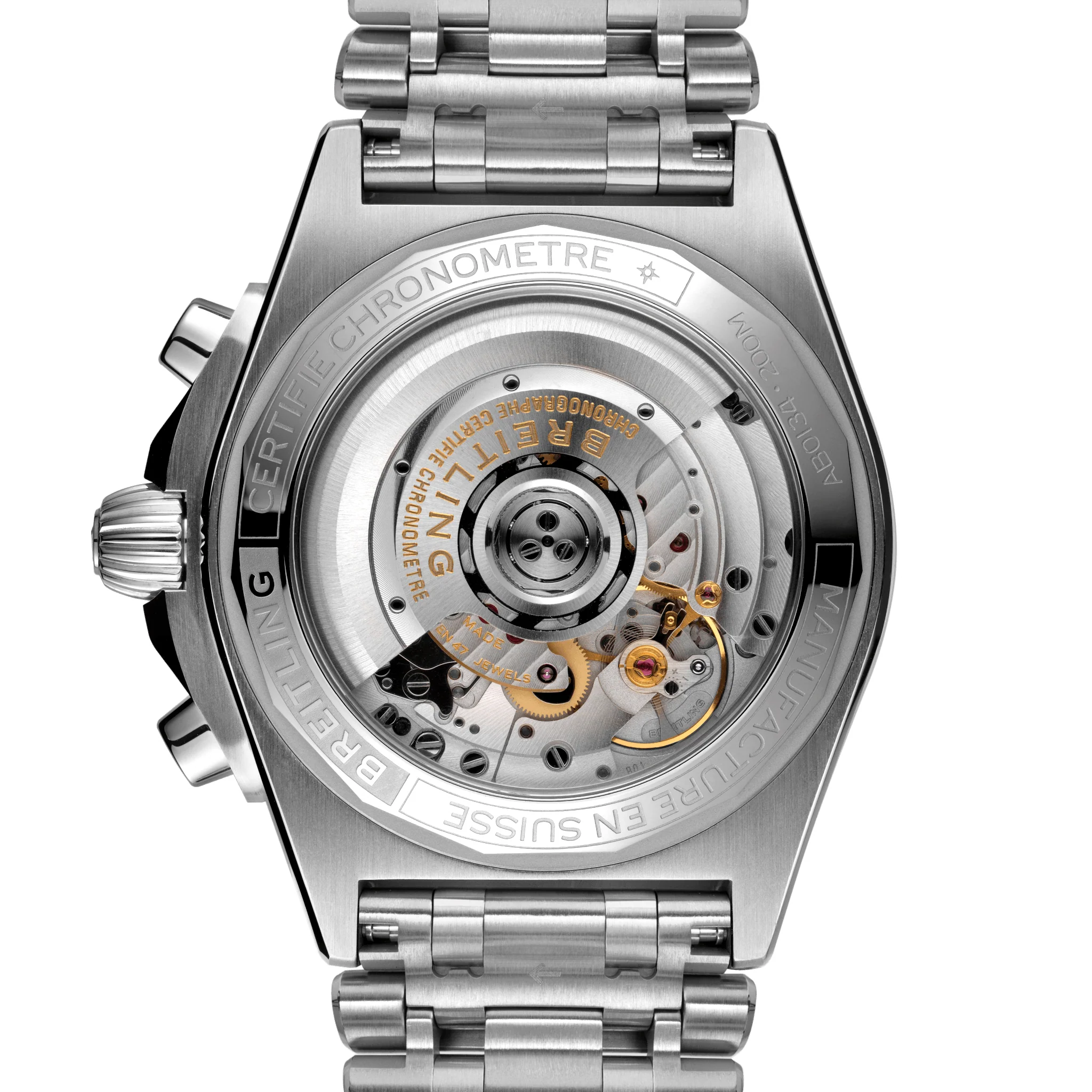 Breitling Chronomat B01 42 Steel with Blue Dial - Image 4