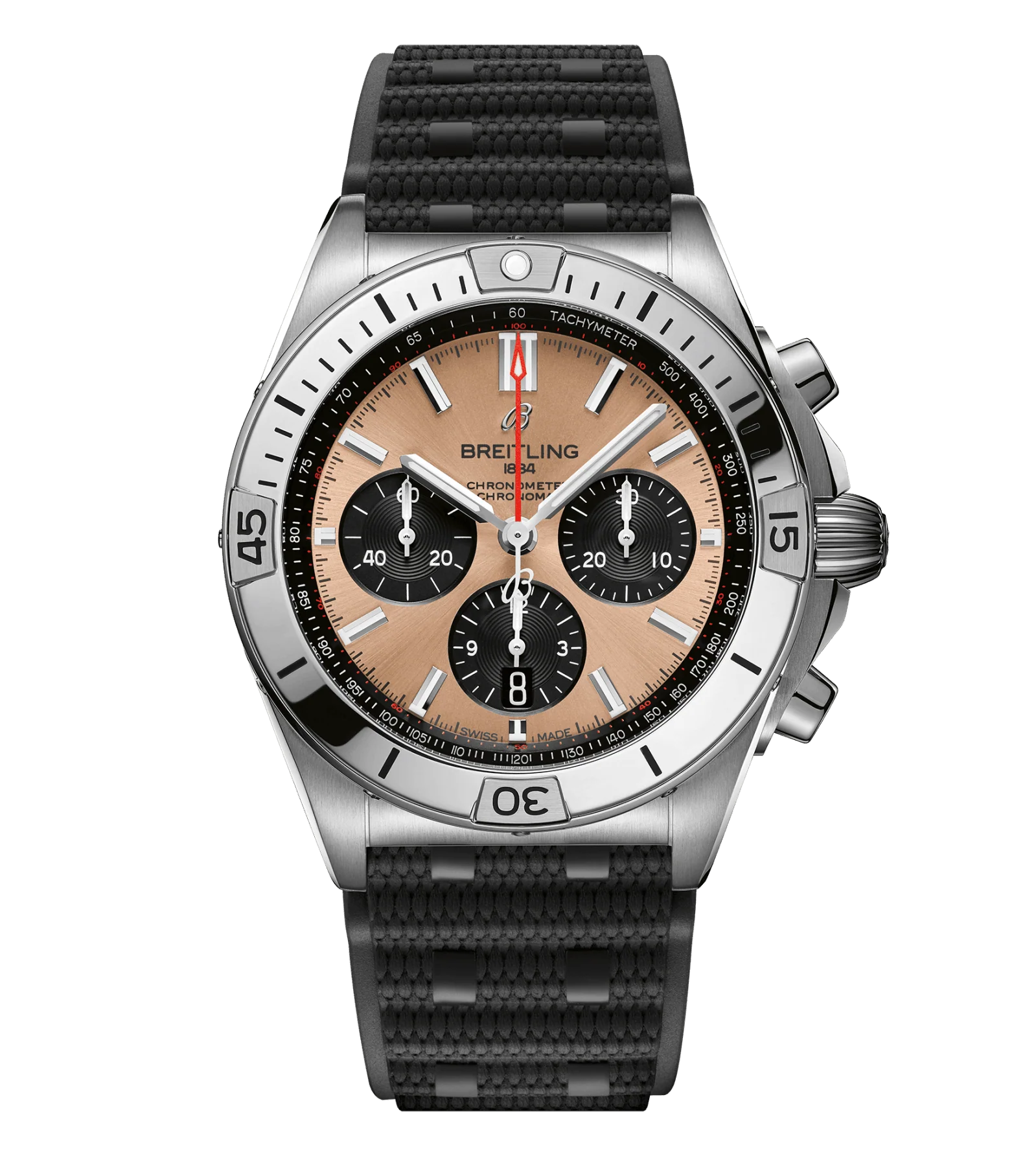 Breitling Chronomat B01 Chronograph 42 Watch with Copper Dial
