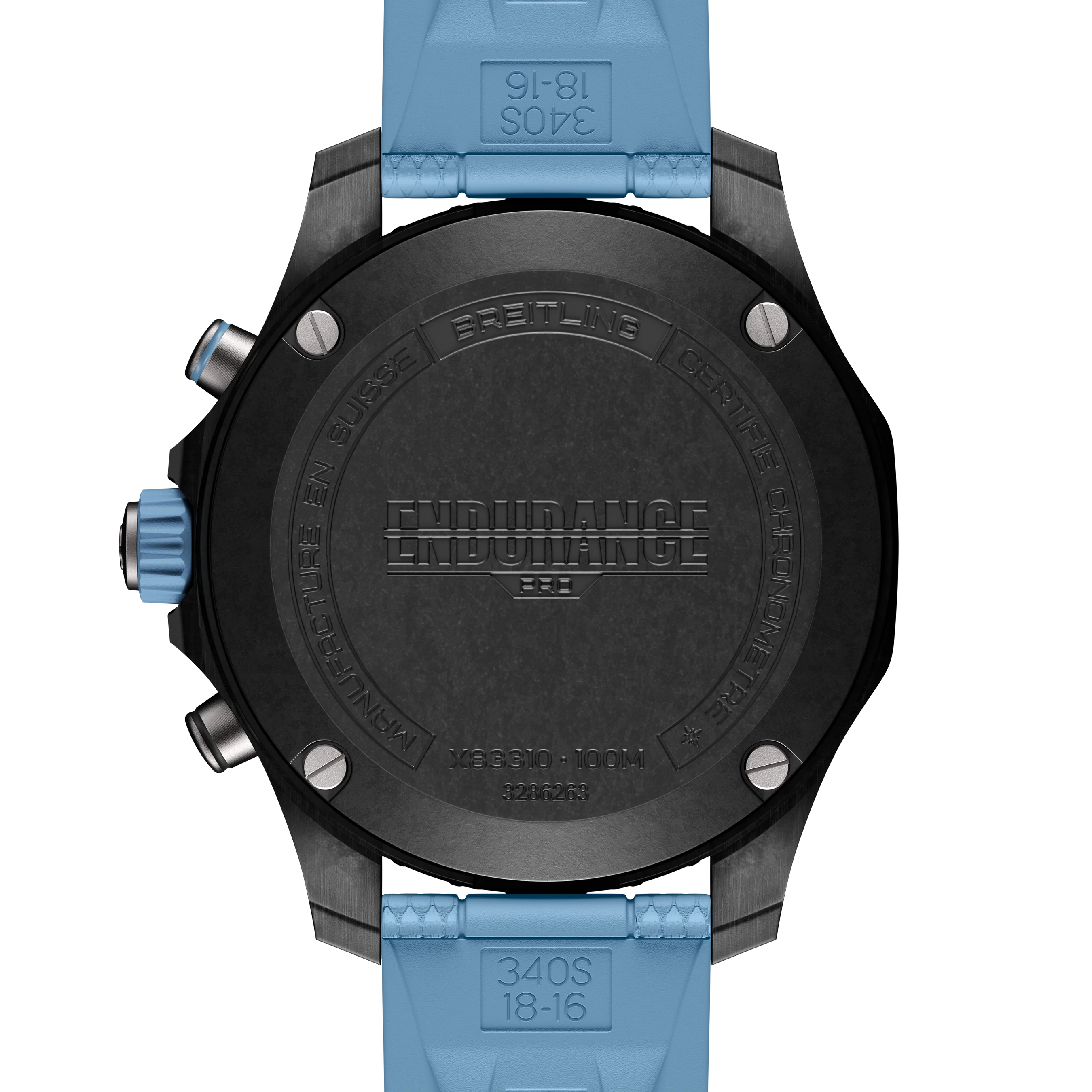 Breitling Endurance Pro 38 Watch with Baby Blue Strap - Image 3