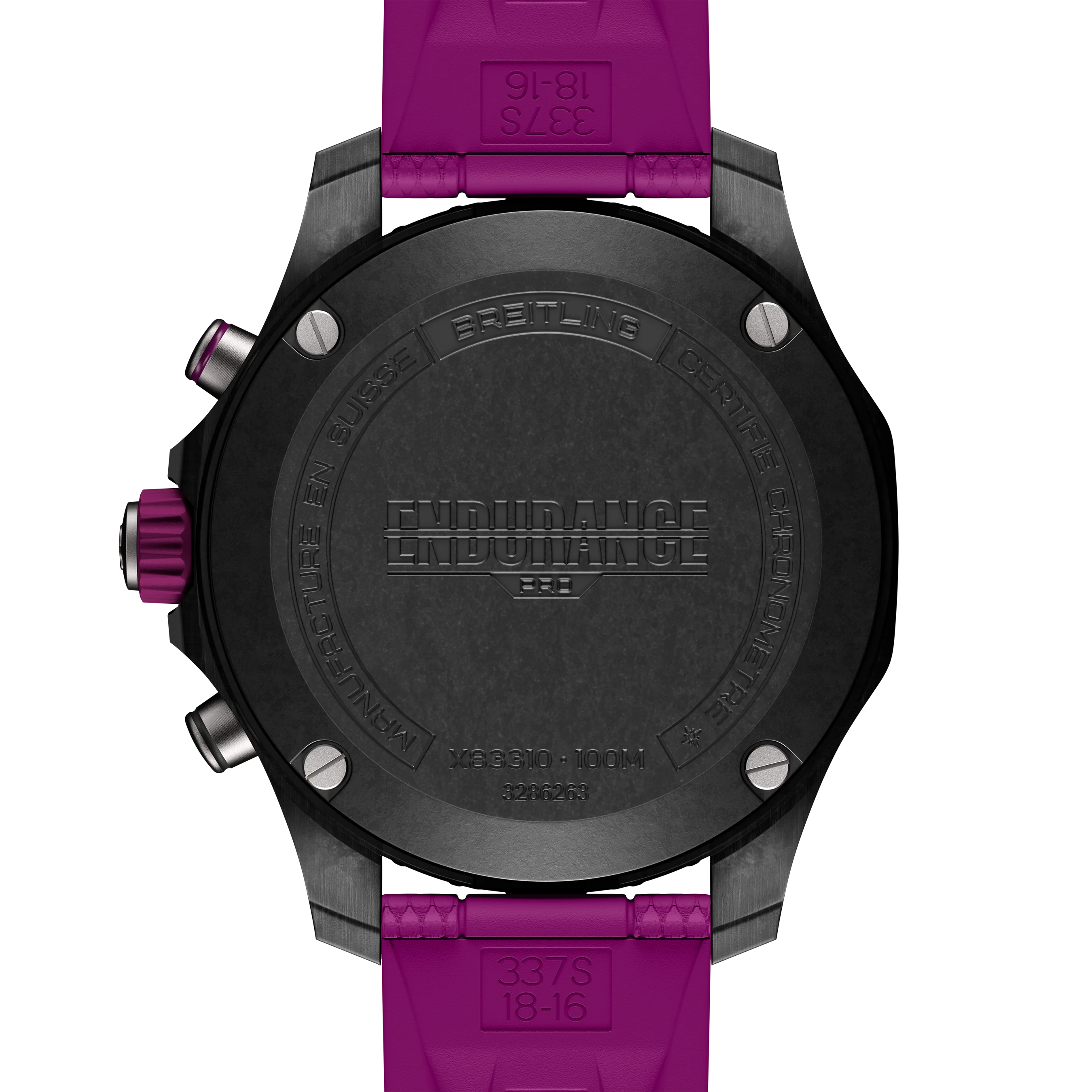 Breitling Endurance Pro 38 Watch with Purple Strap - Image 3