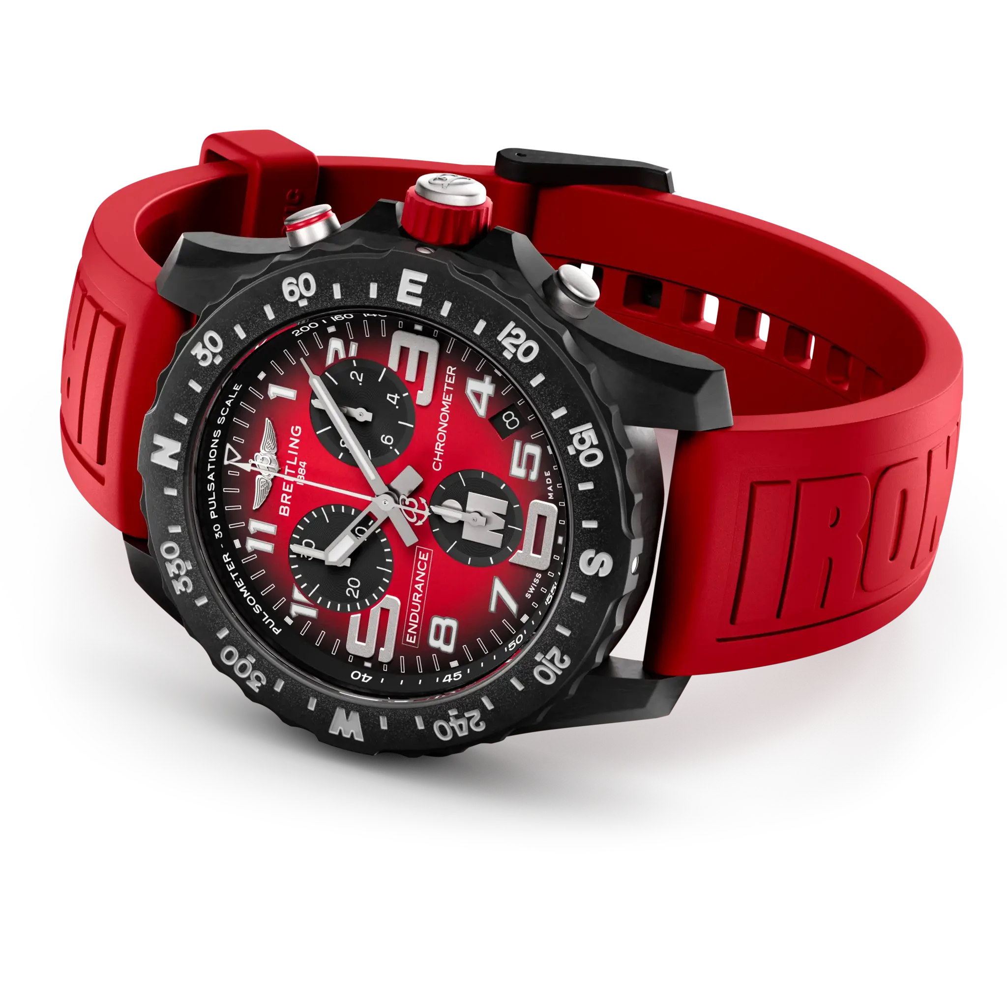 Breitling Endurance Pro 44 IRONMAN® Watch with Red Dial - Image 3