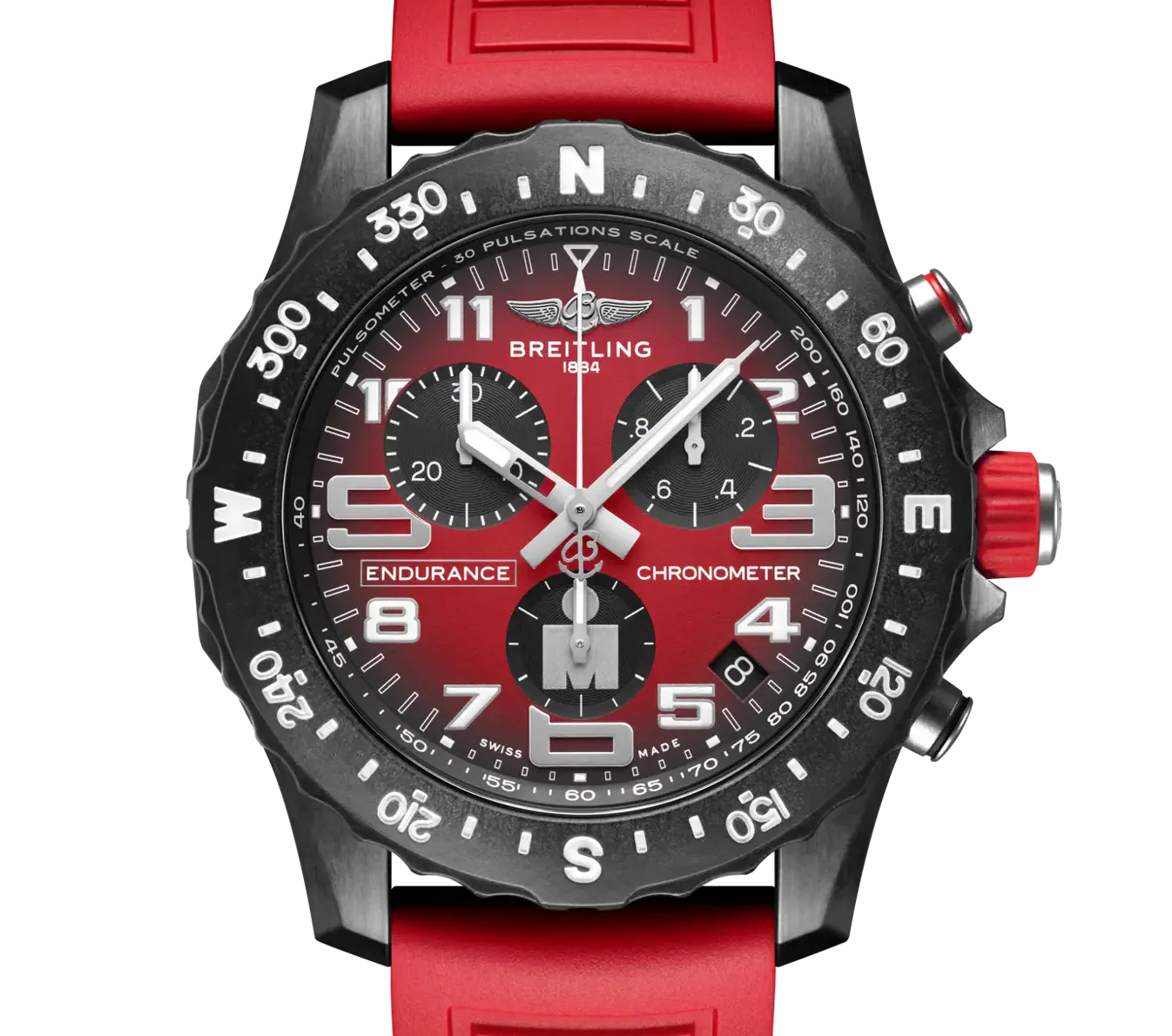 Breitling Endurance Pro 44 IRONMAN® Watch with Red Dial - Image 7