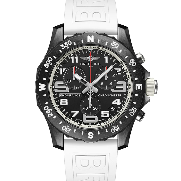 Breitling Endurance Pro 44 with White Strap - Image 5