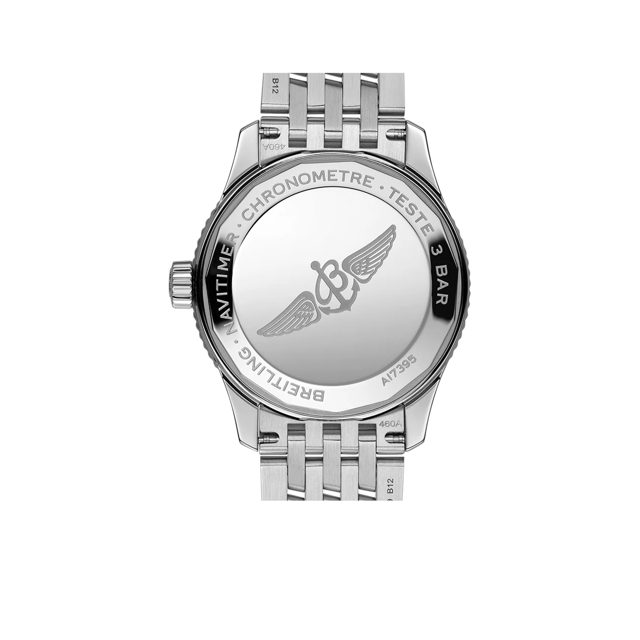 Breitling Navitimer Watch with Stainless Steel Strap, 35mm - Image 2