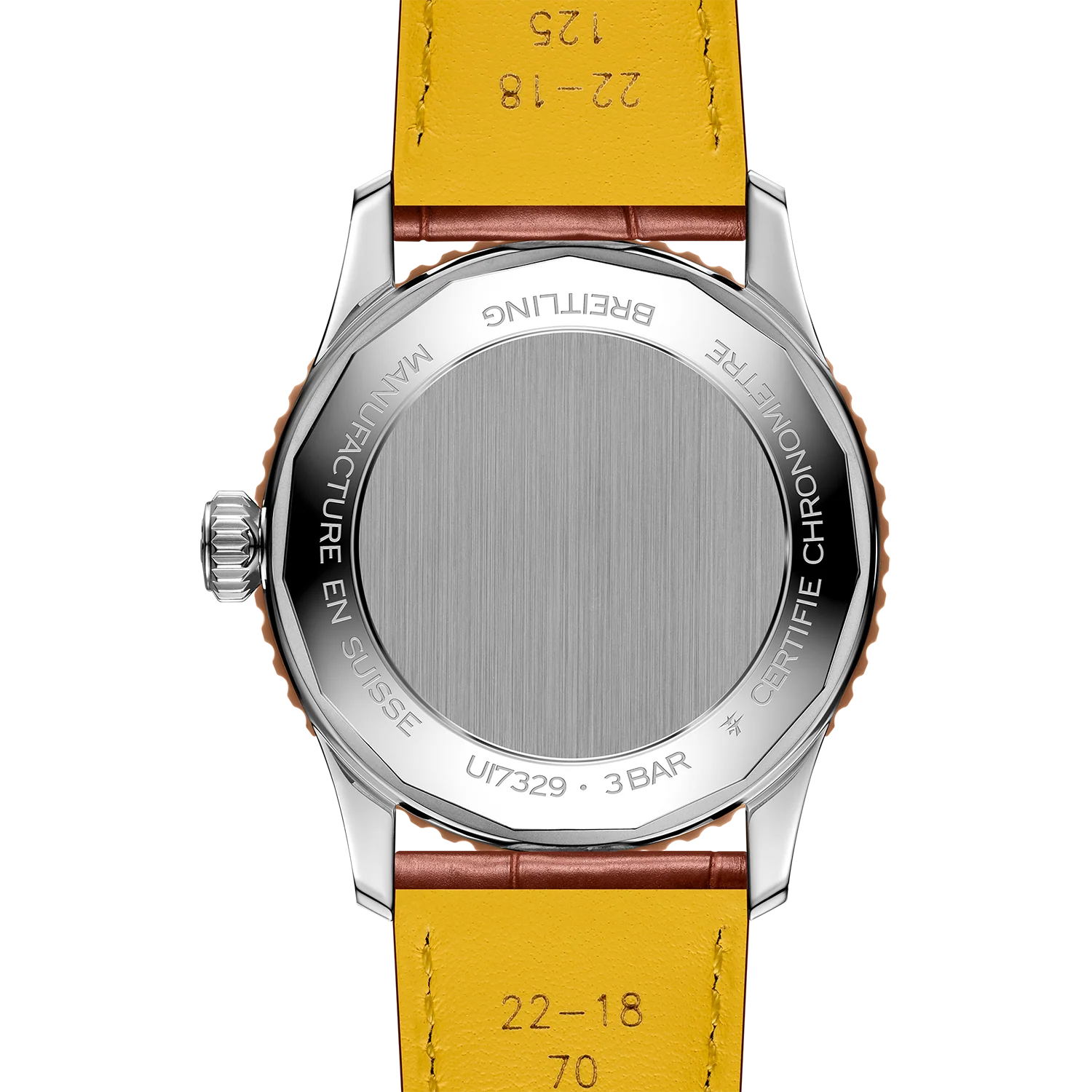Breitling Navitimer Automatic 41 Watch with Brown Leather Strap - Image 3