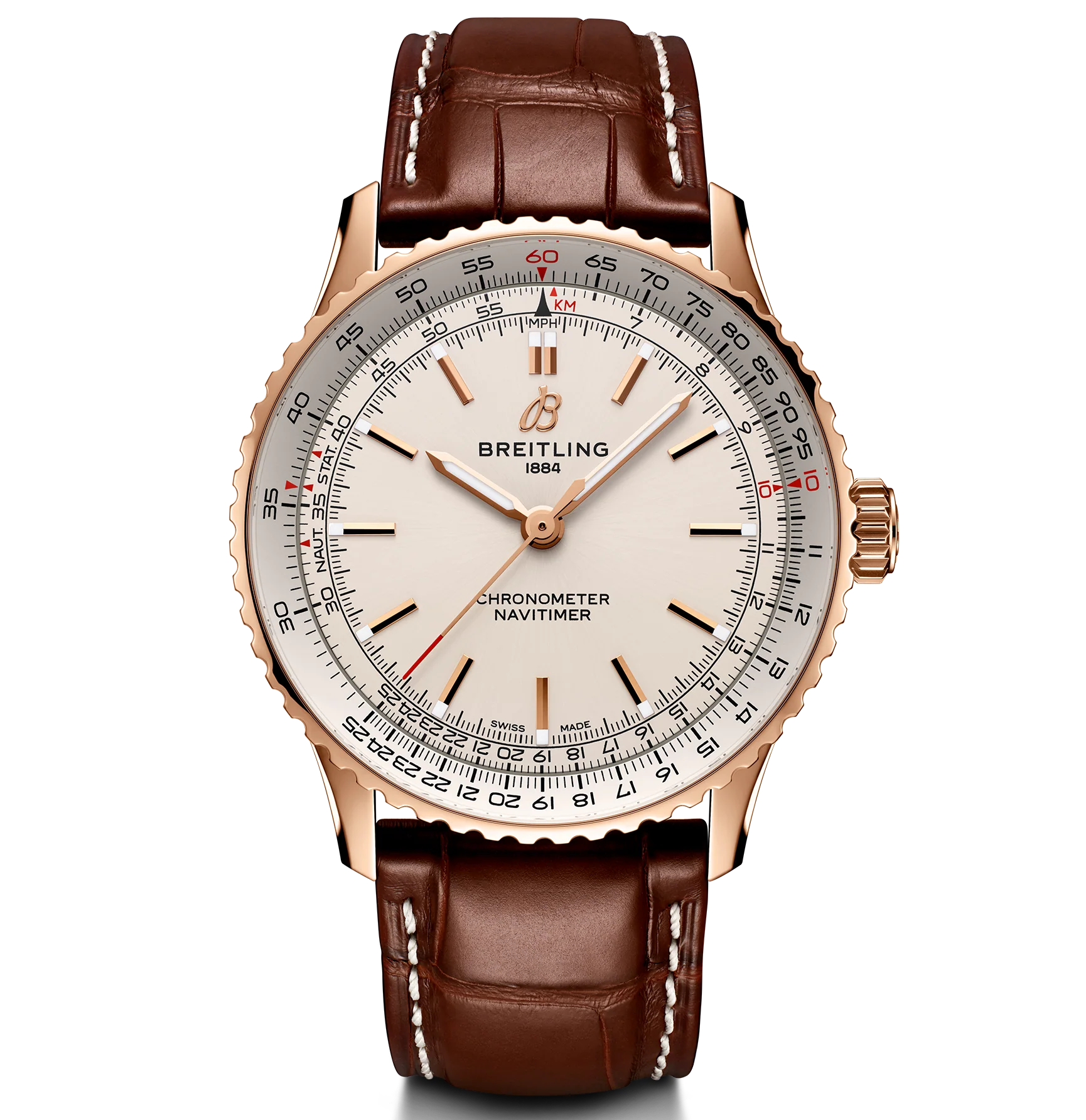 Breitling Navitimer Automatic 41 Watch with Ivory Dial
