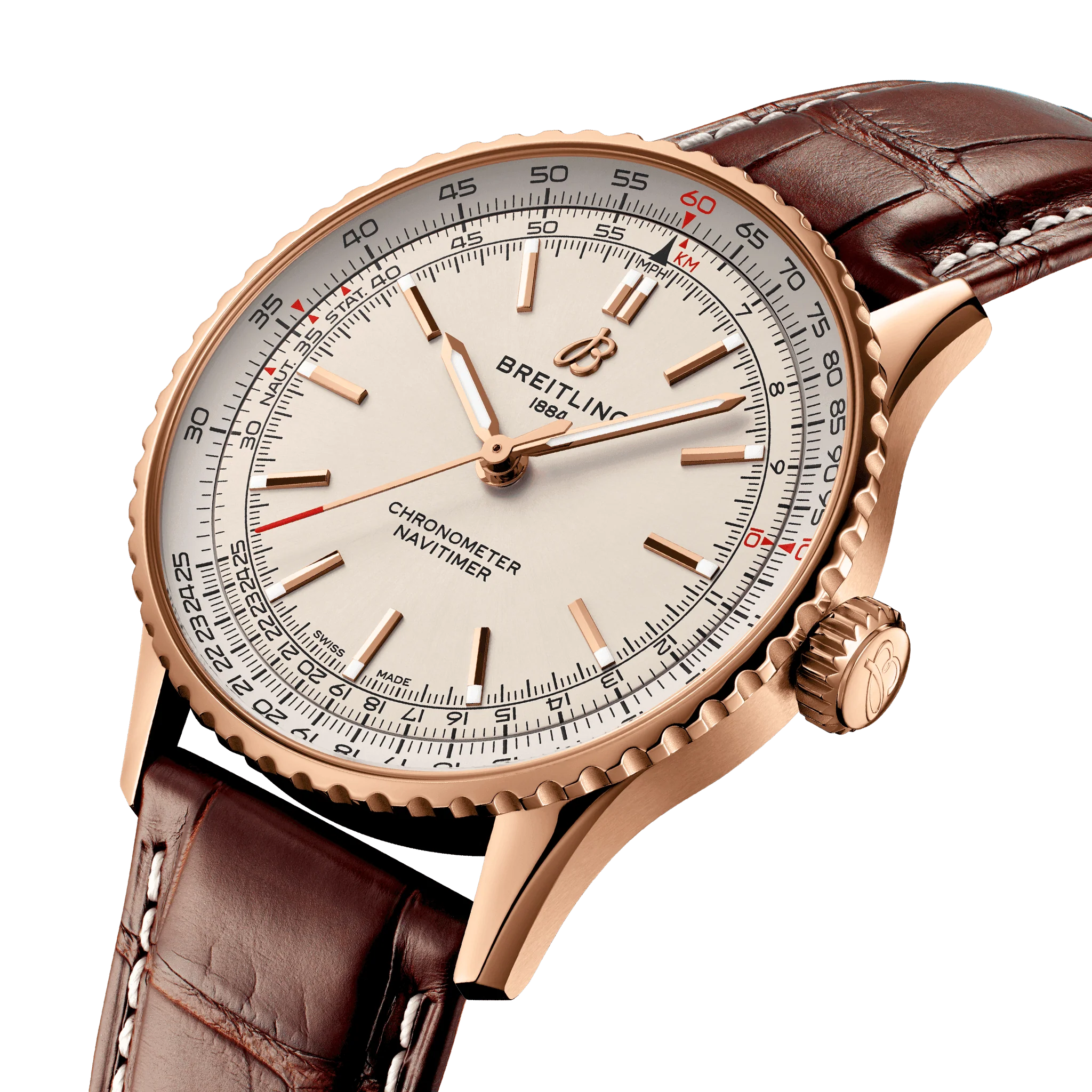 Breitling Navitimer Automatic 41 Watch with Ivory Dial - Image 2