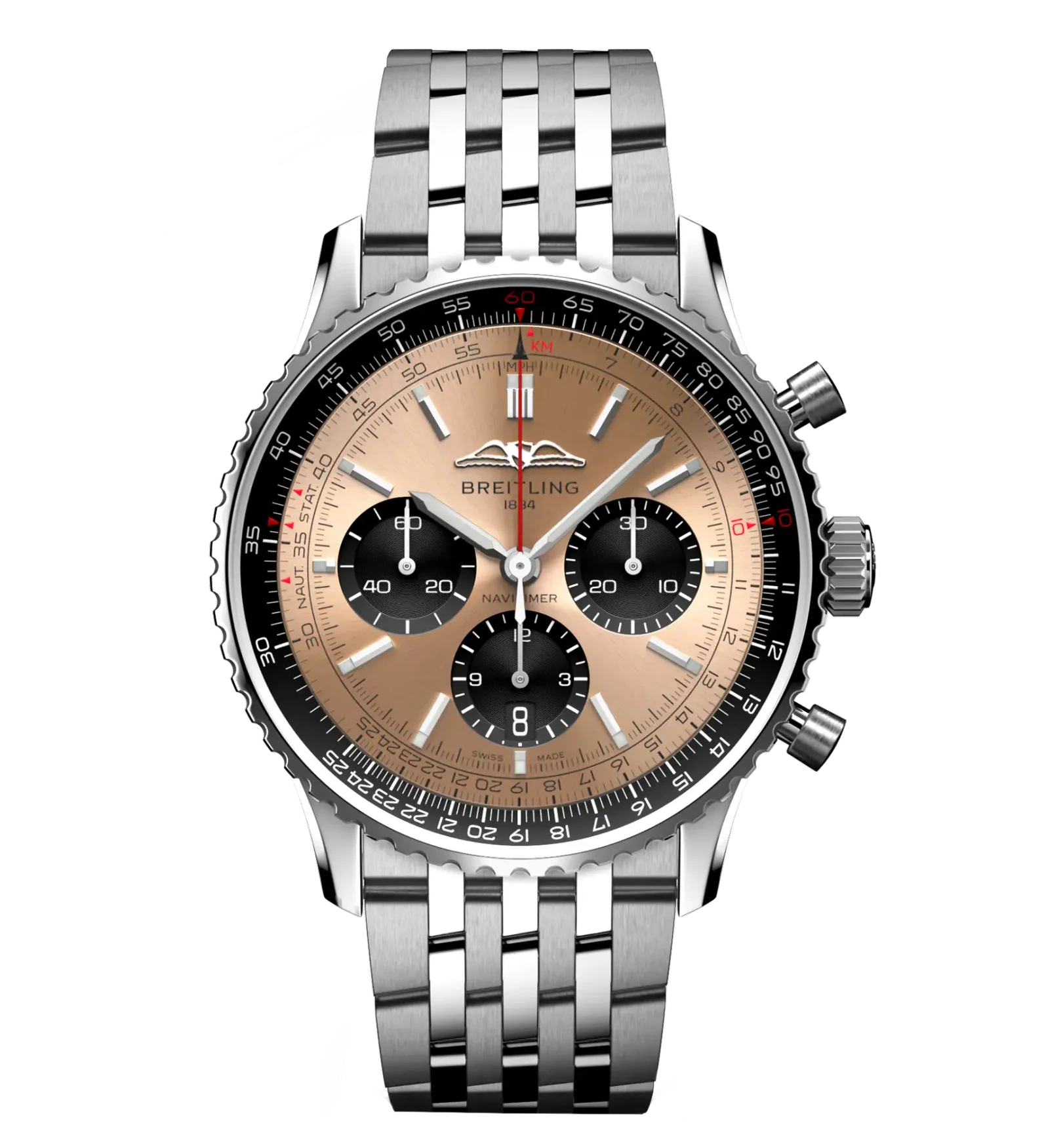 Breitling Navitimer B01 Chronograph 43 Watch with Bronze Dial