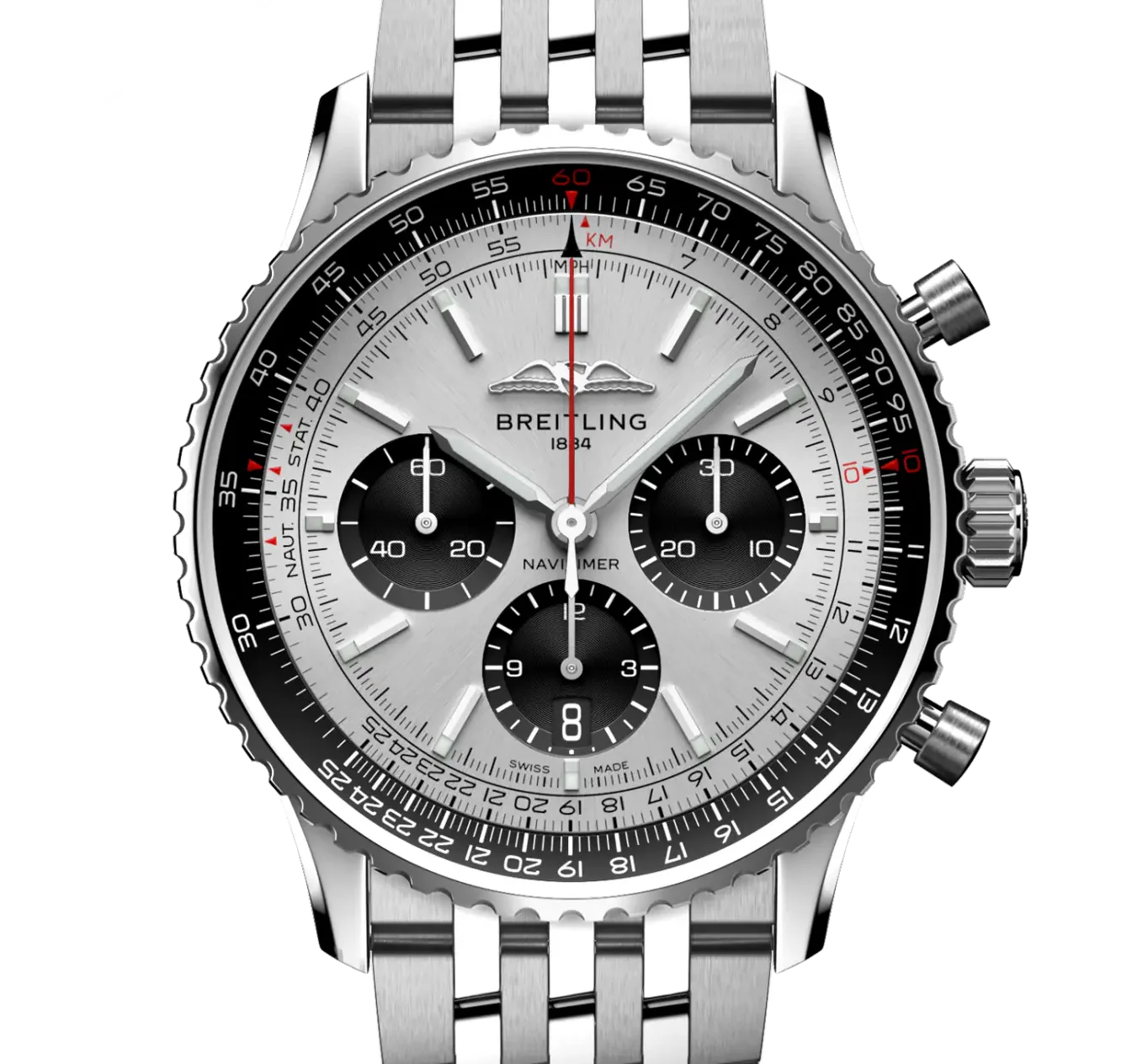 Breitling Navitimer B01 Chronograph 43 Watch with Gray Dial - Image 5