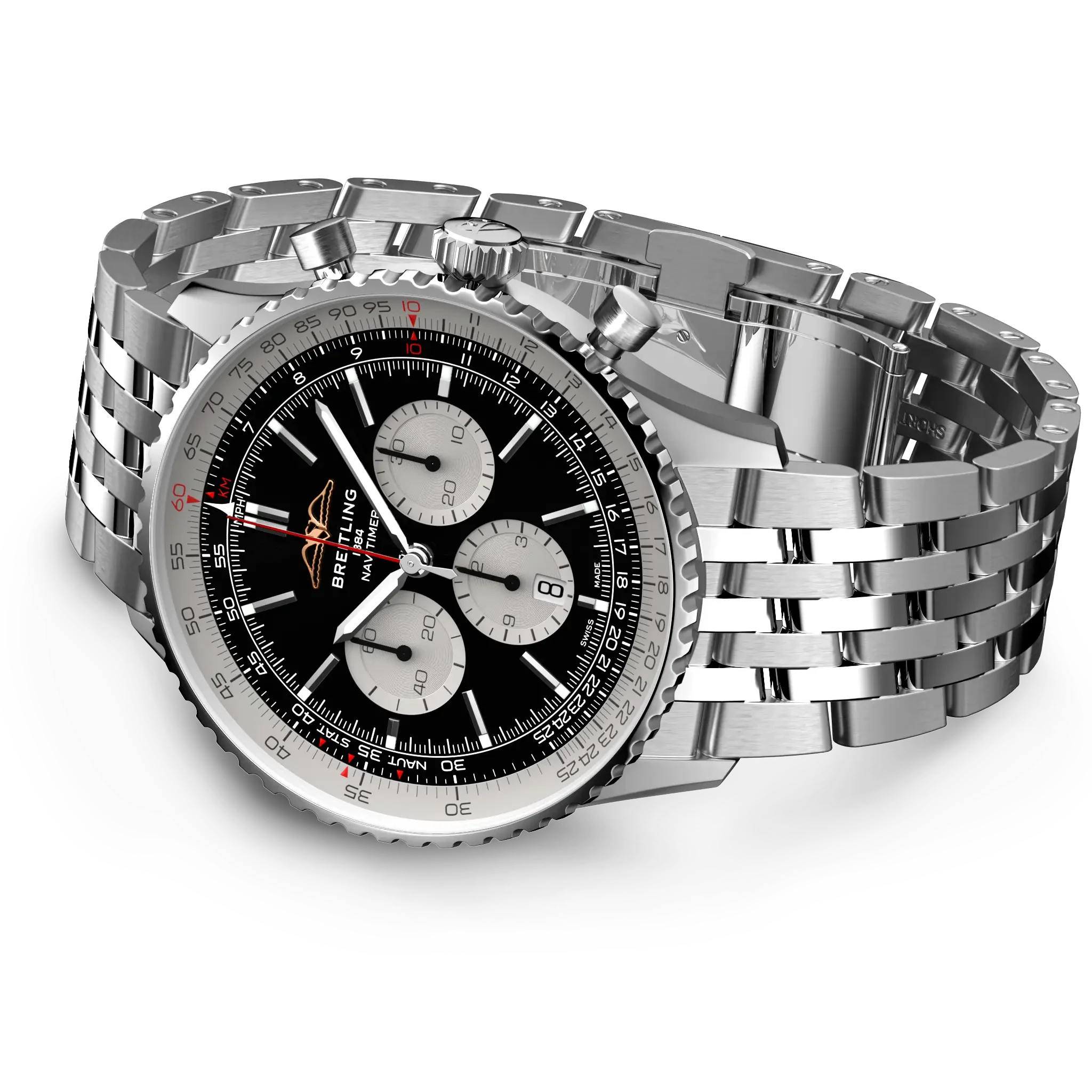 Breitling Navitimer B01 Chronograph 46 Watch with Black Dial - Image 3
